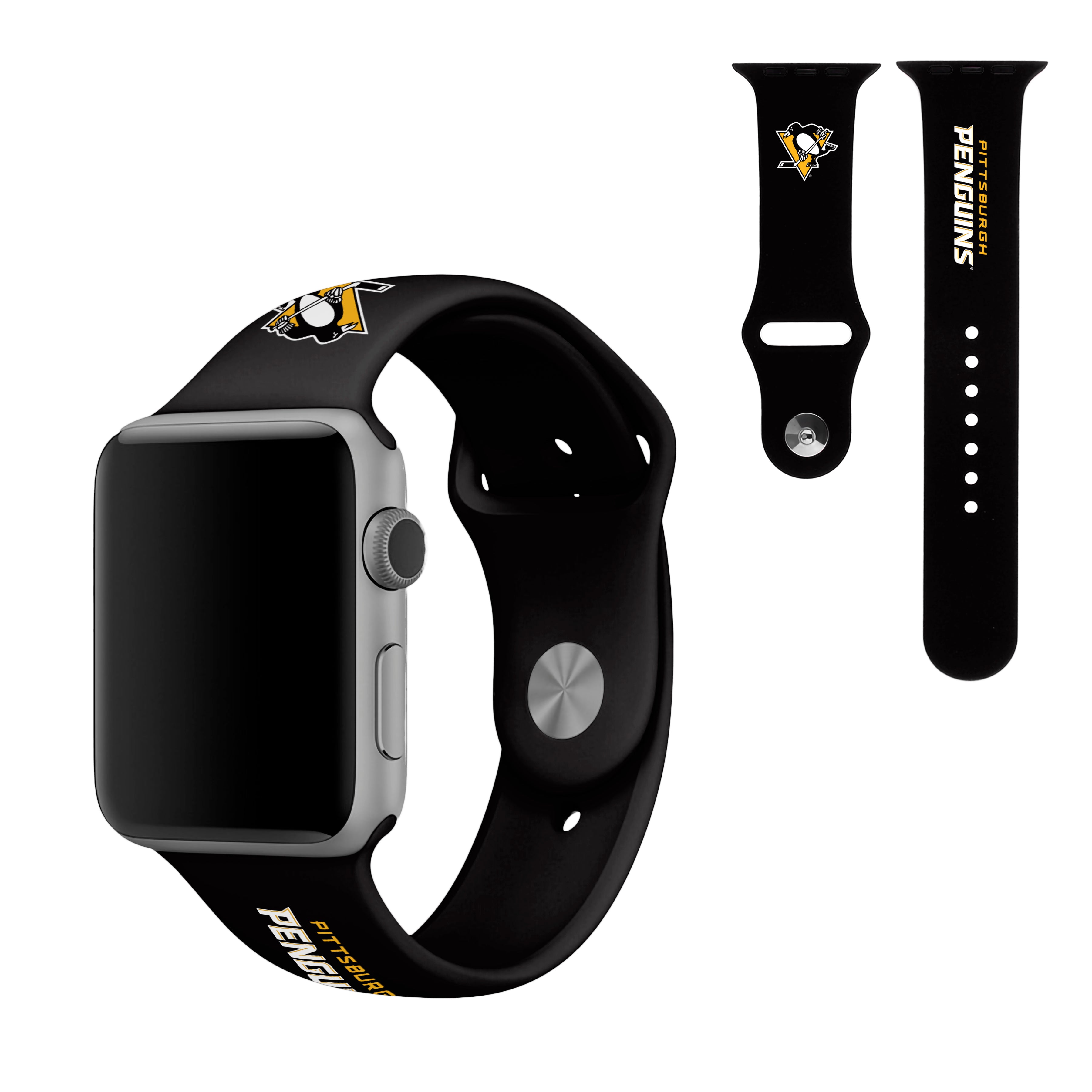 Pittsburgh Penguins NHL Apple Watch Band - 38mm