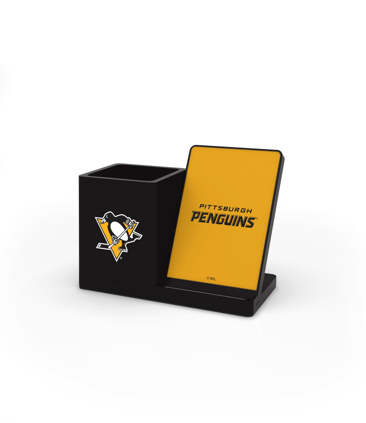 Pittsburgh Penguins NHL Wireless Charging Pen Cup