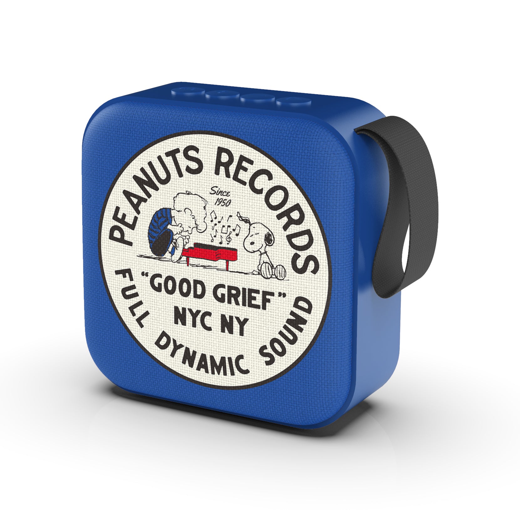 Peanuts Blue Records Mini Bluetooth Speaker