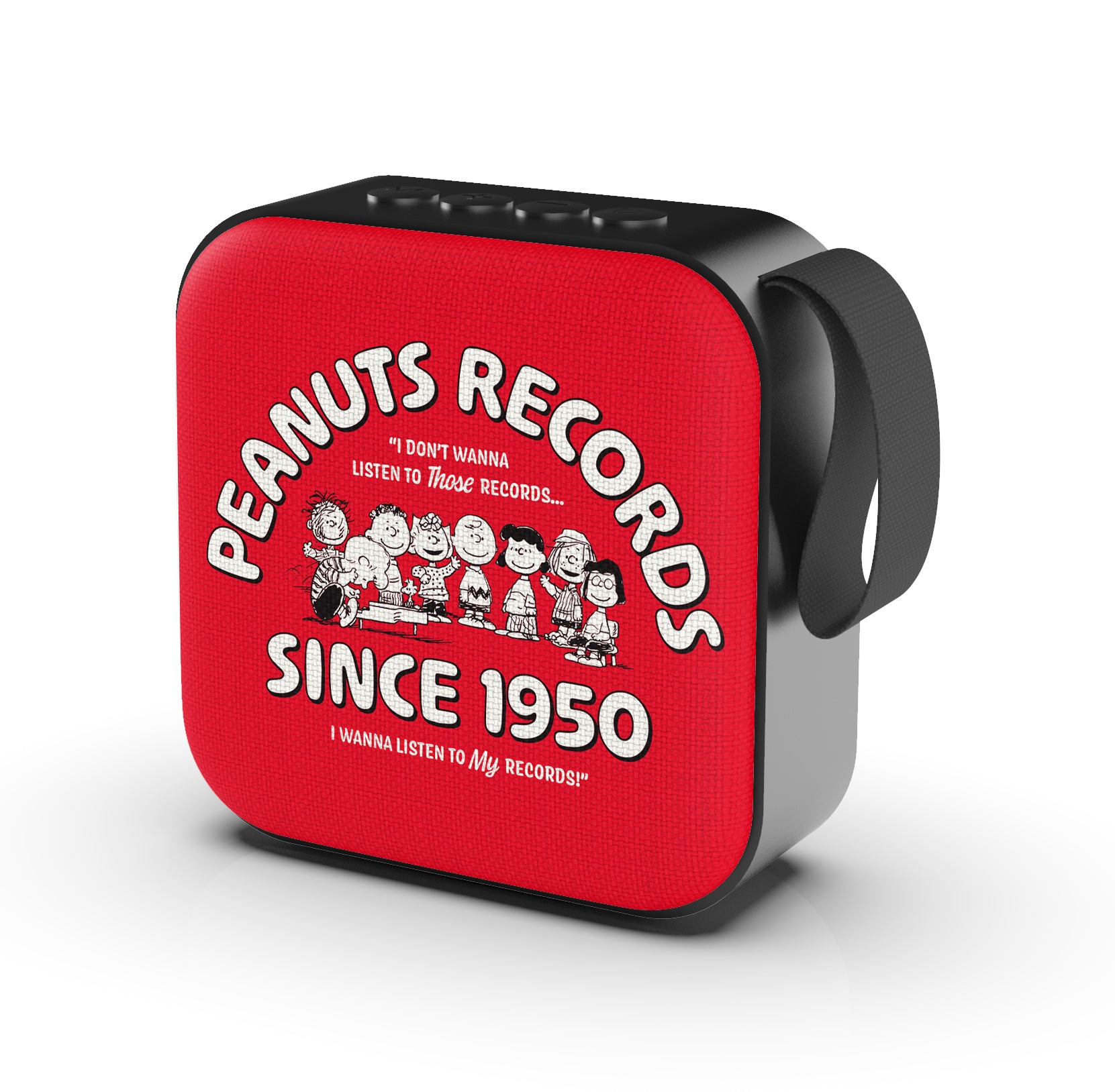 Peanuts Red Records Mini Bluetooth Speaker