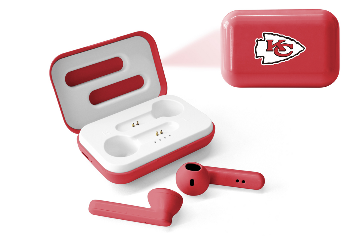 Kansas City Chiefs NFL True Wireless Earbuds