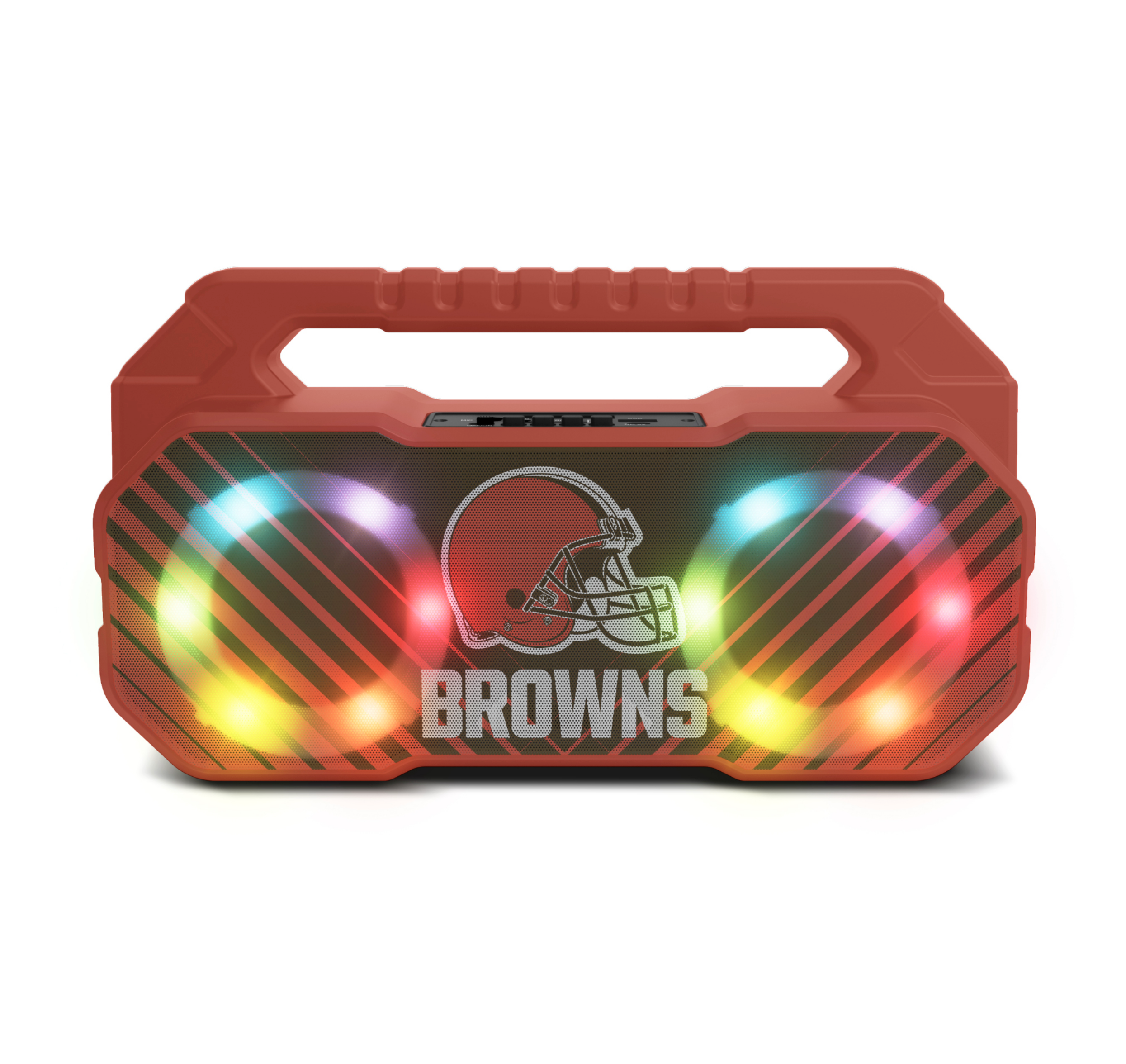 Cleveland Browns NFL Shockbox Bluetooth BOOMBOX Speaker with FM Radio