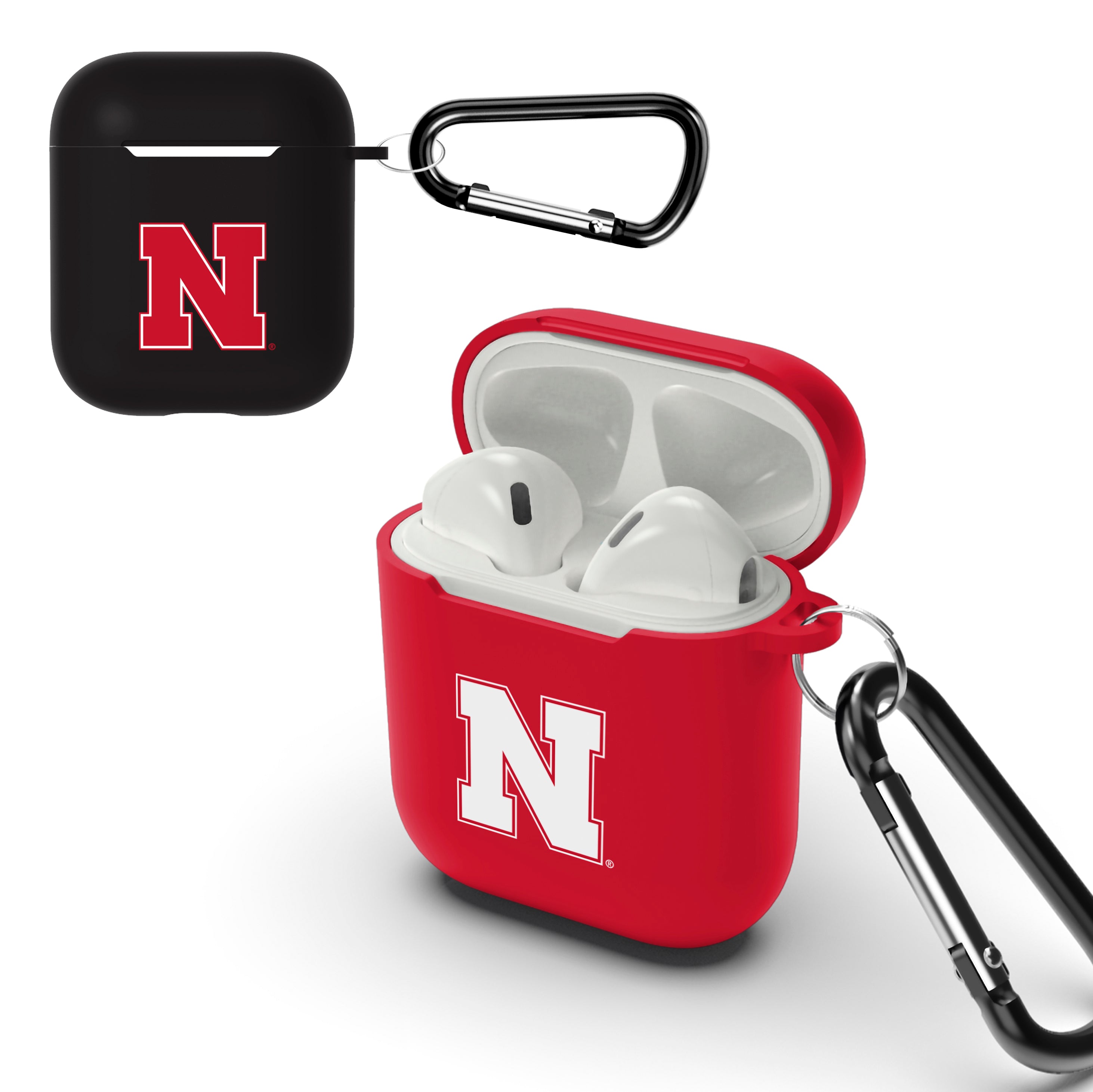 Nebraska Cornhuskers NCAA 2-Pack AirPod Cases
