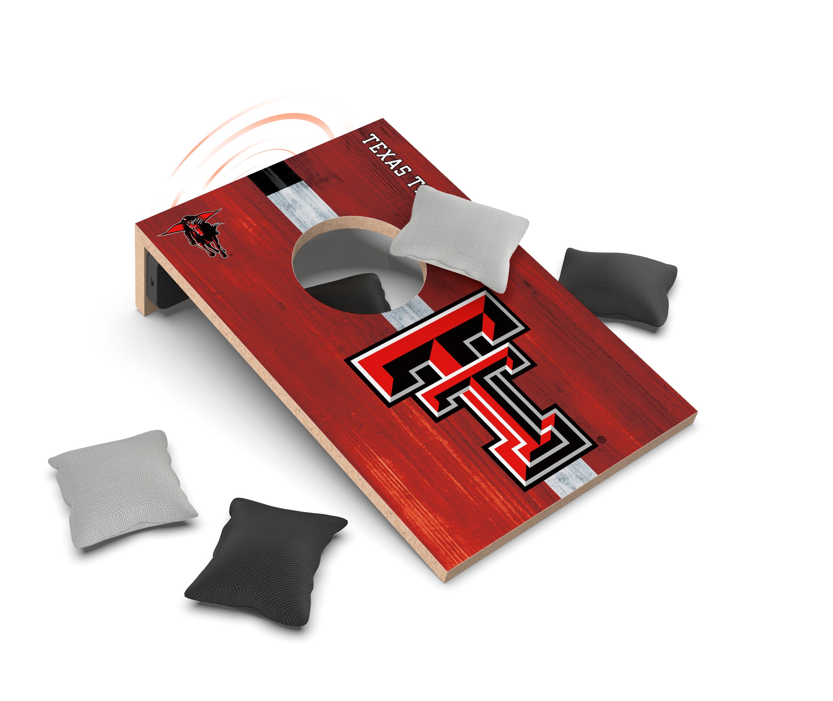 Collegiate Cornhole Game + Bluetooth Speaker