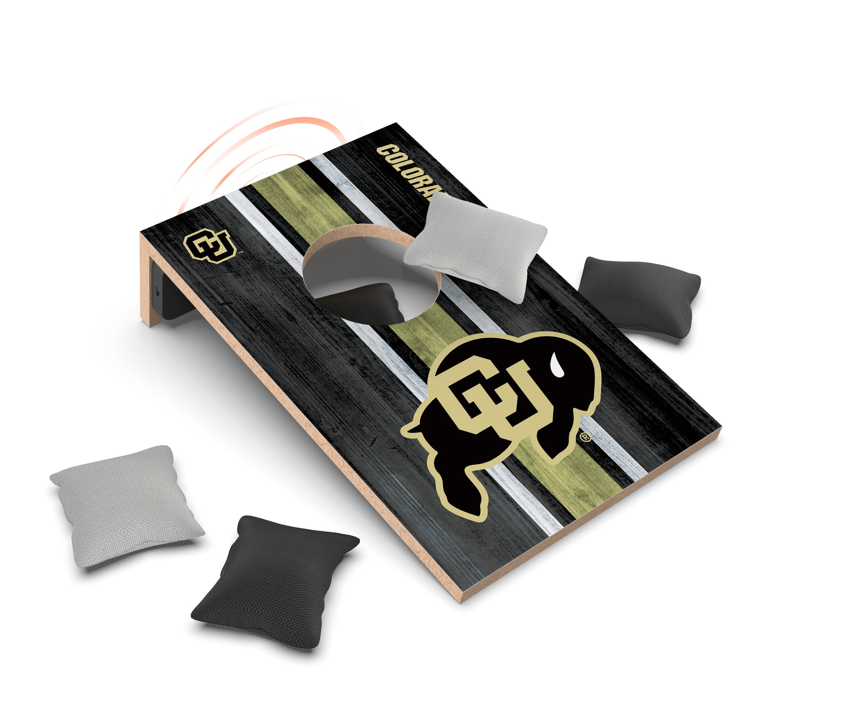 NCAA Cornhole Game + Bluetooth Speaker
