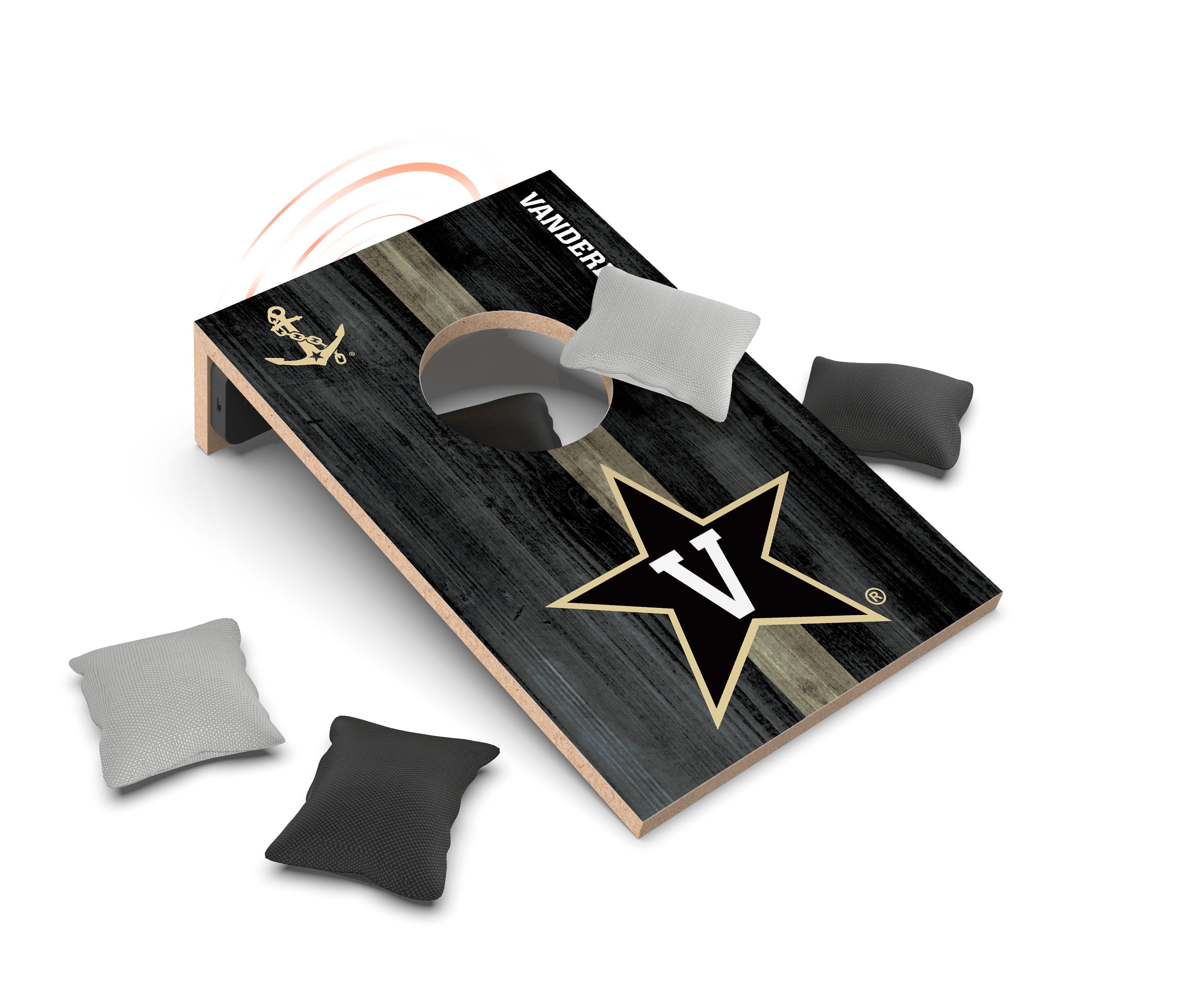 NCAA Cornhole Game + Bluetooth Speaker