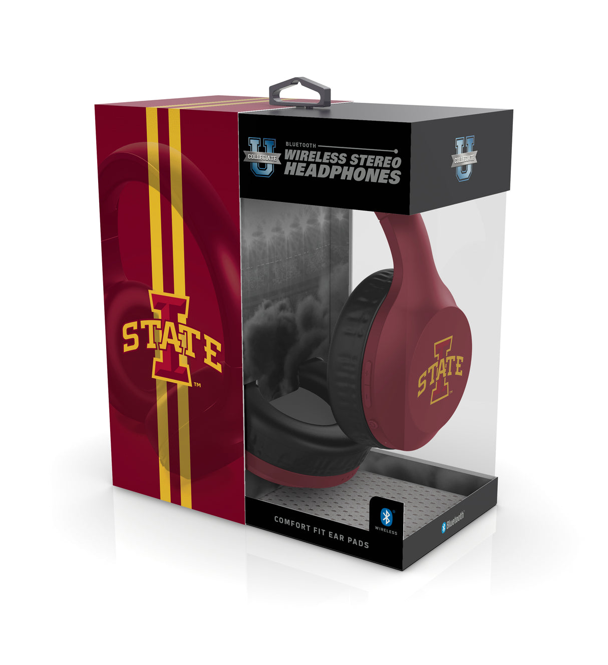 Iowa State Cyclones NCAA Wireless Bluetooth DJ Headphones