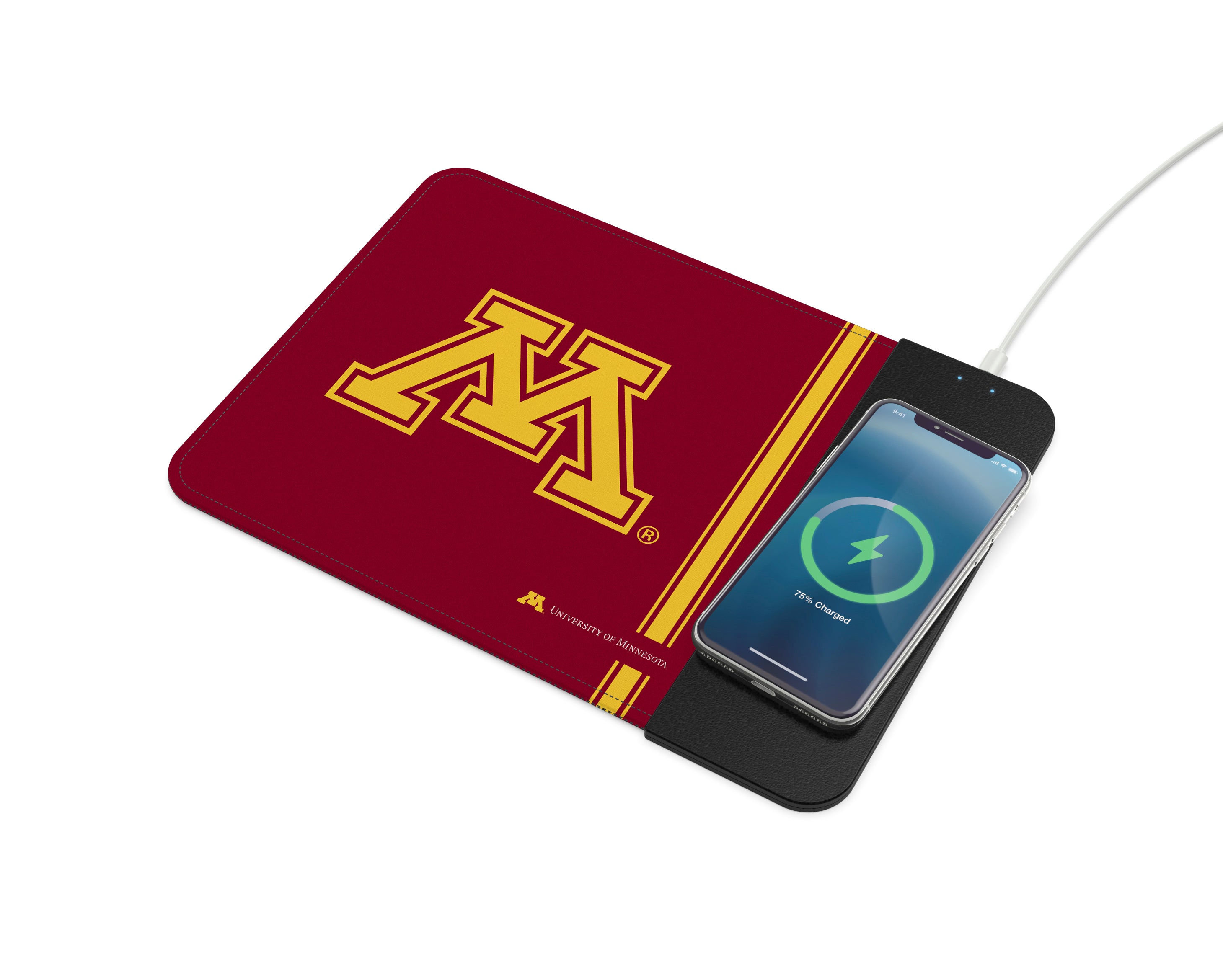 NCAA Wireless Charging Mousepad