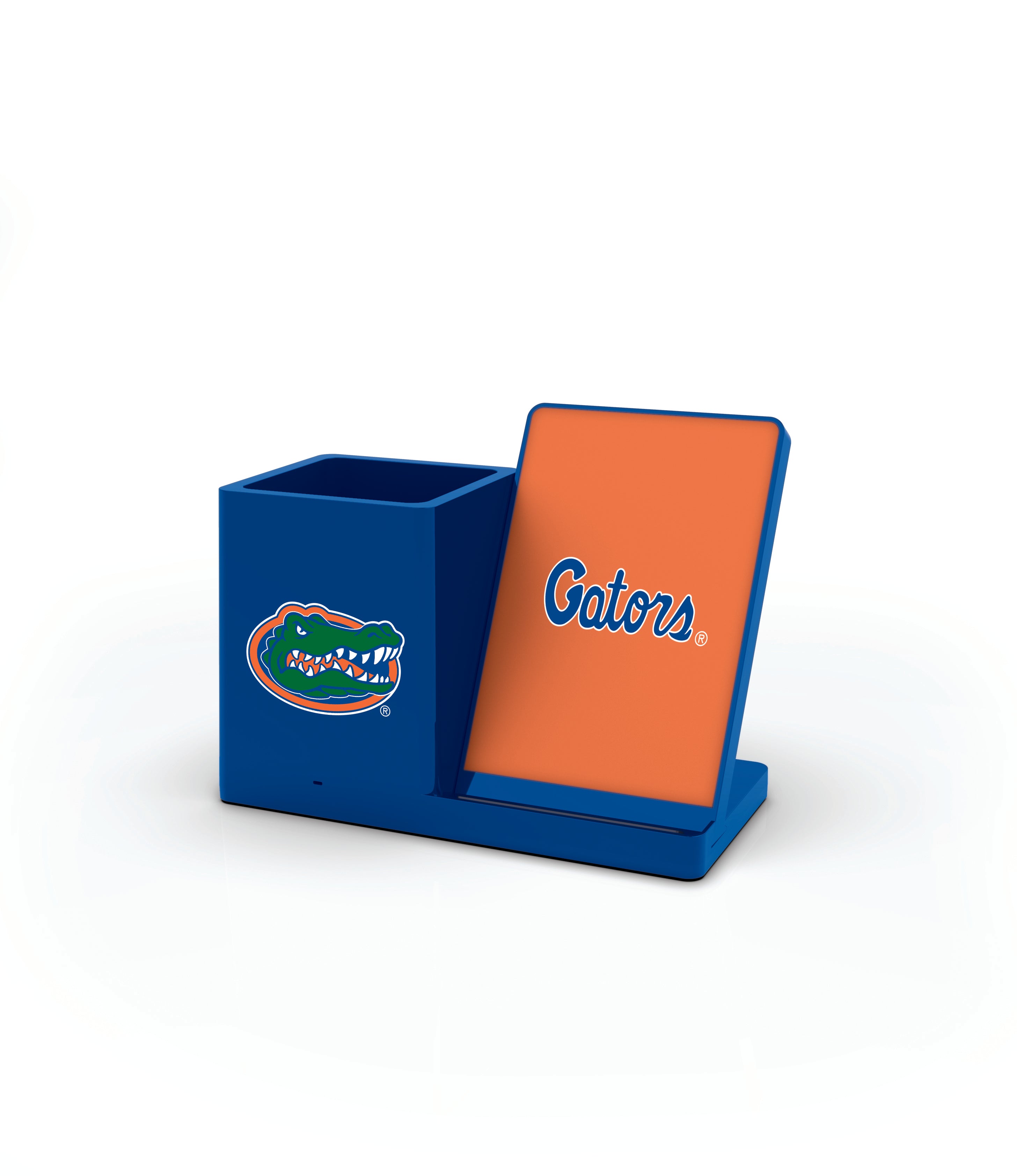 Florida Gators NCAA Cell Phone Wireless Charging Stand and Desktop Organizer