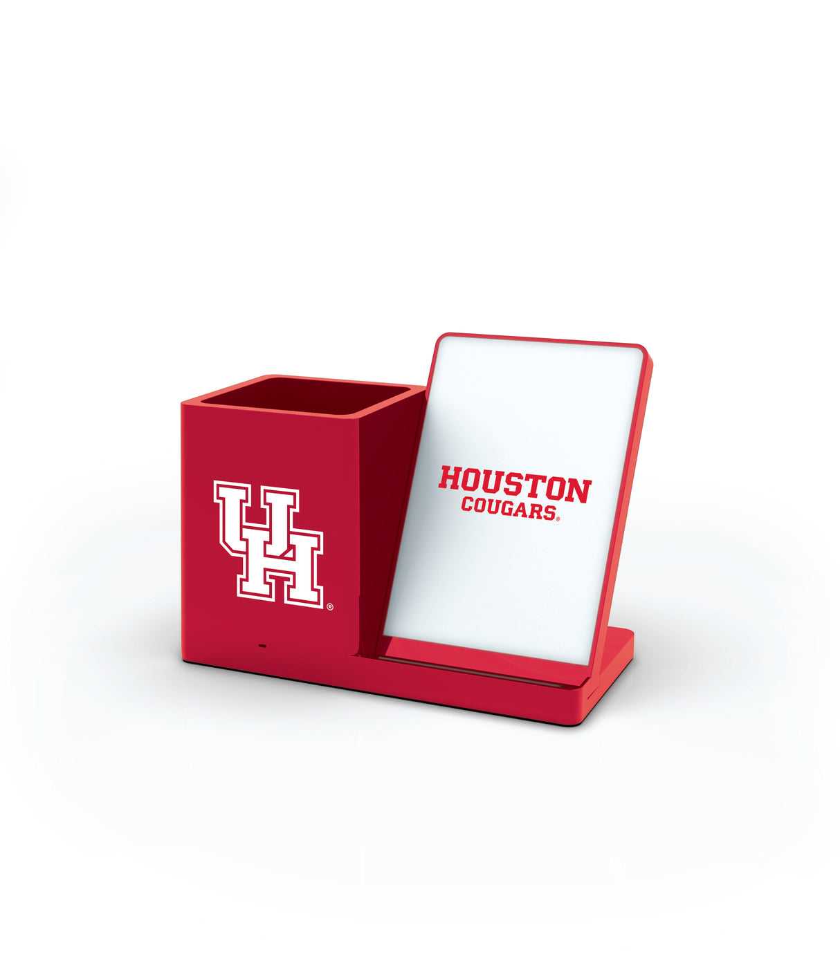 Houston Cougars NCAA Cell Phone Wireless Charging Stand and Desktop Organizer