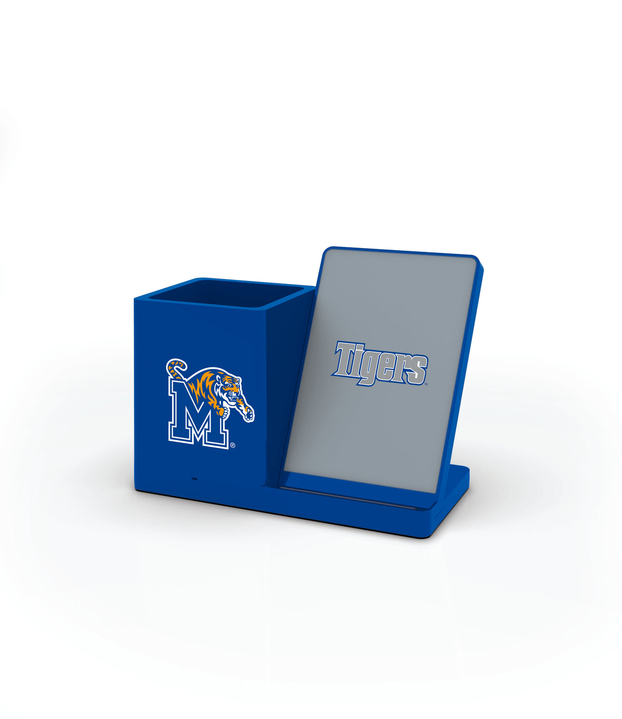 Memphis Tigers NCAA Cell Phone Wireless Charging Stand and Desktop Organizer