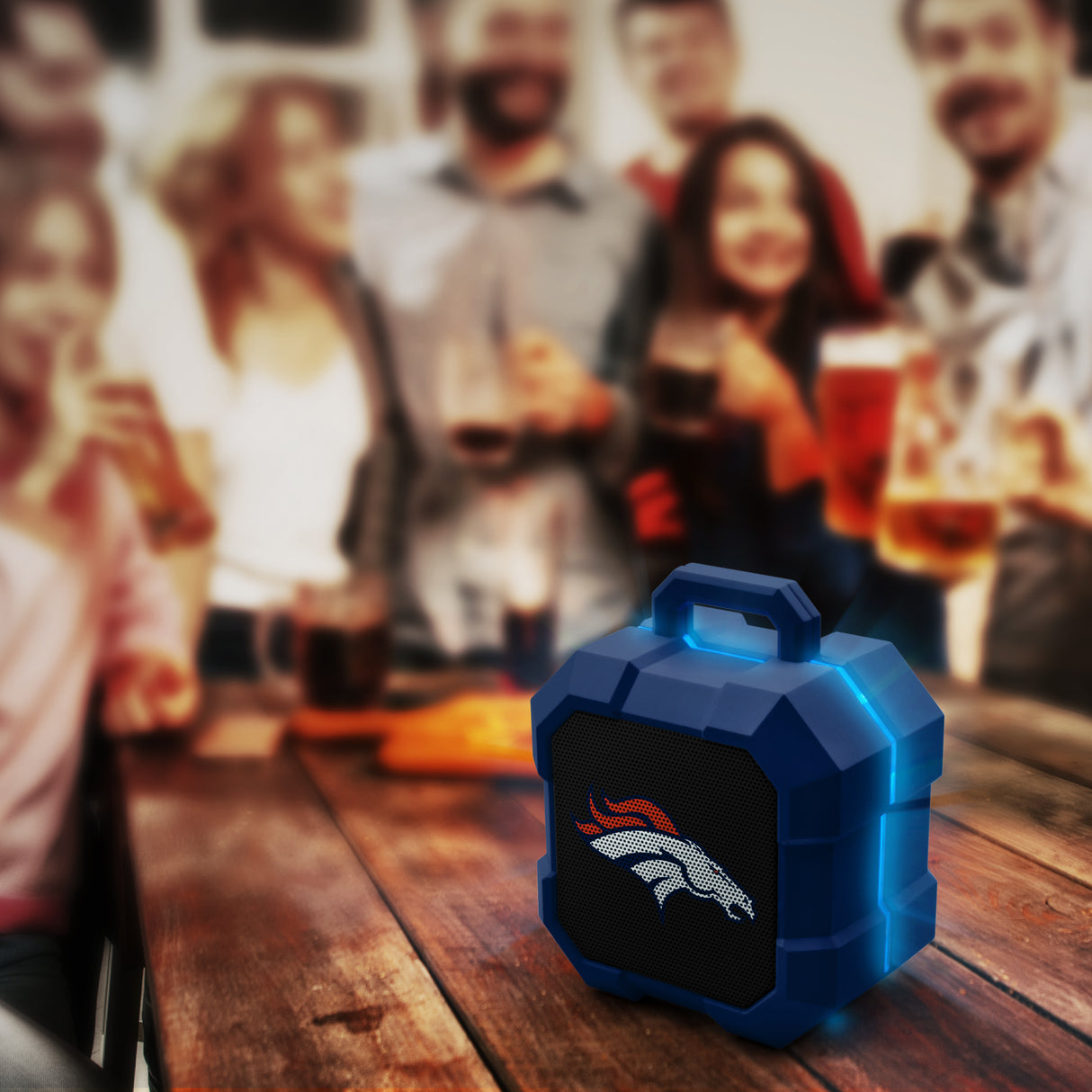 Denver Broncos NFL Shockbox Bluetooth Speaker