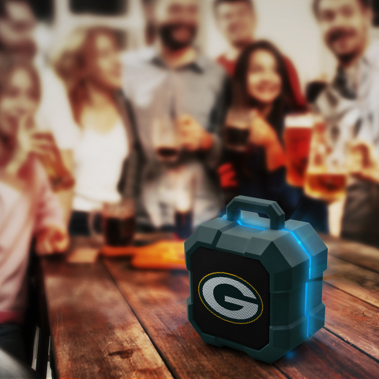 Green Bay Packers NFL Shockbox Bluetooth Speaker