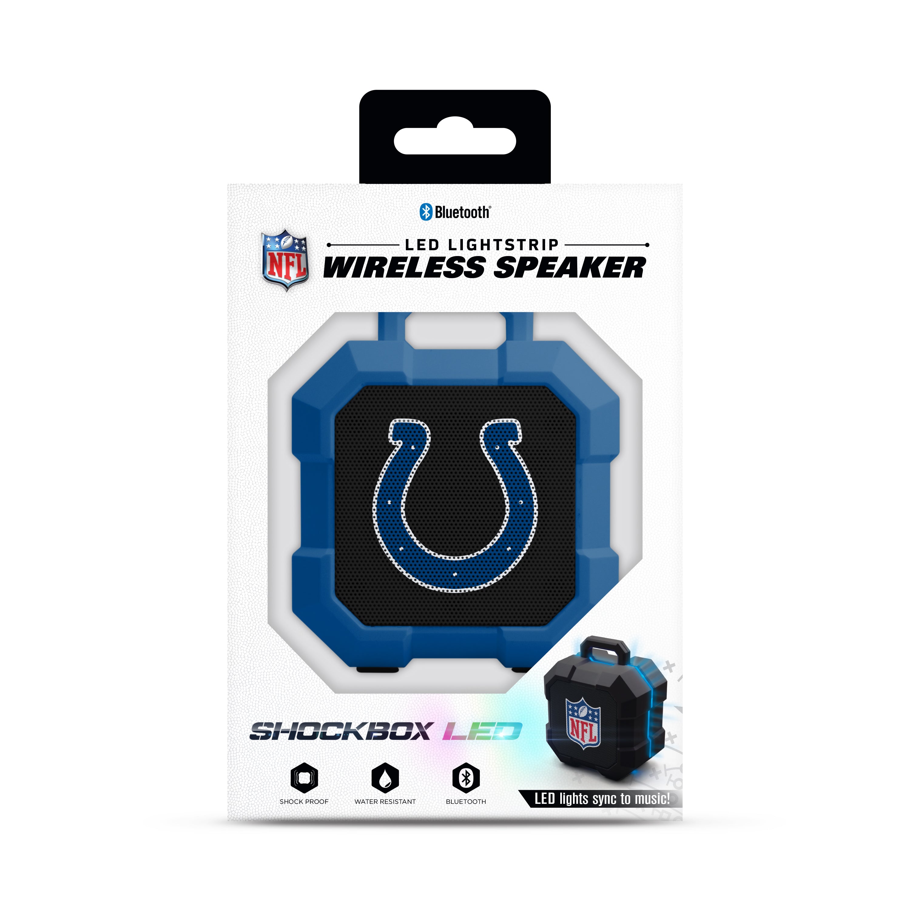 Indianapolis Colts NFL Shockbox Bluetooth Speaker