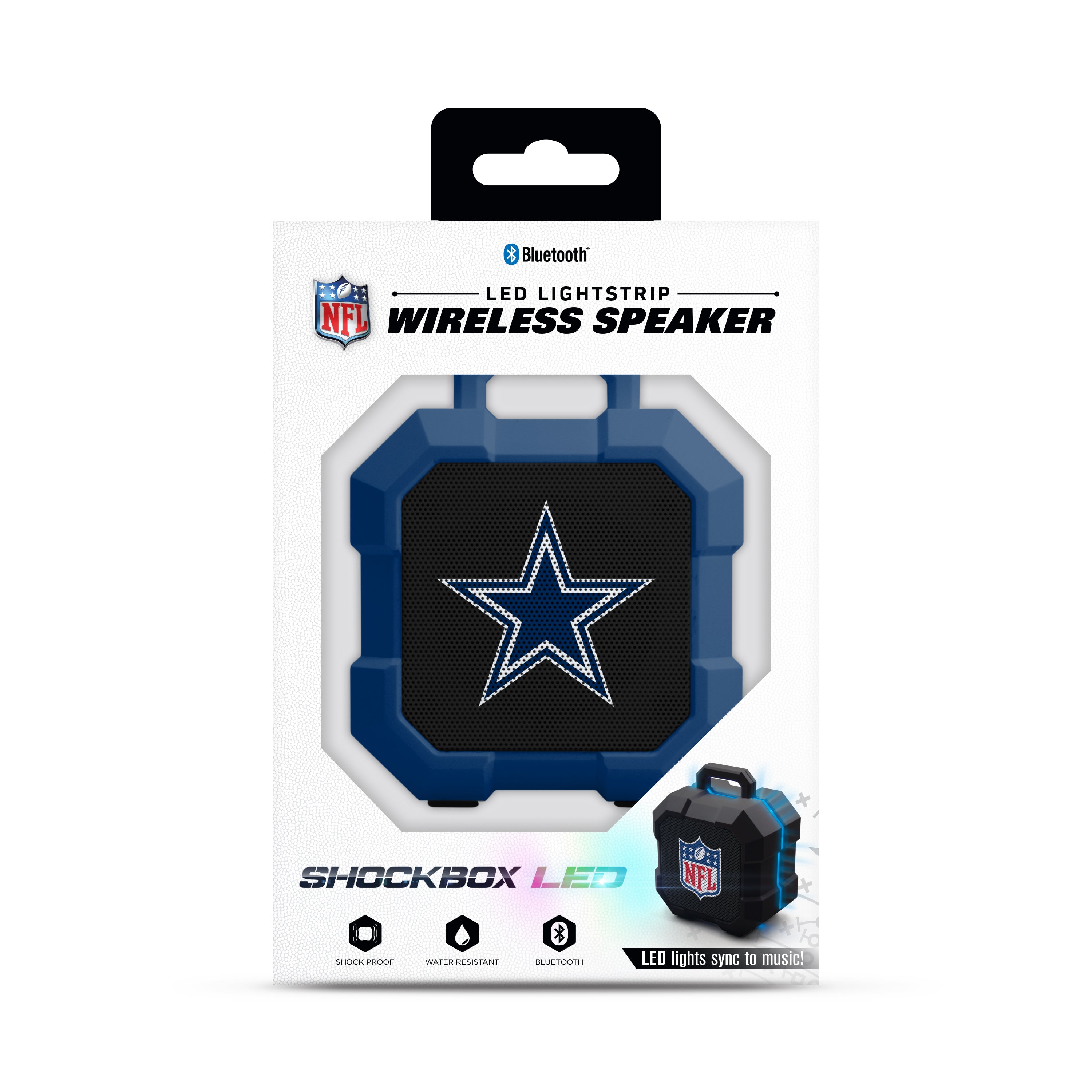 Dallas Cowboys NFL Shockbox Bluetooth Speaker