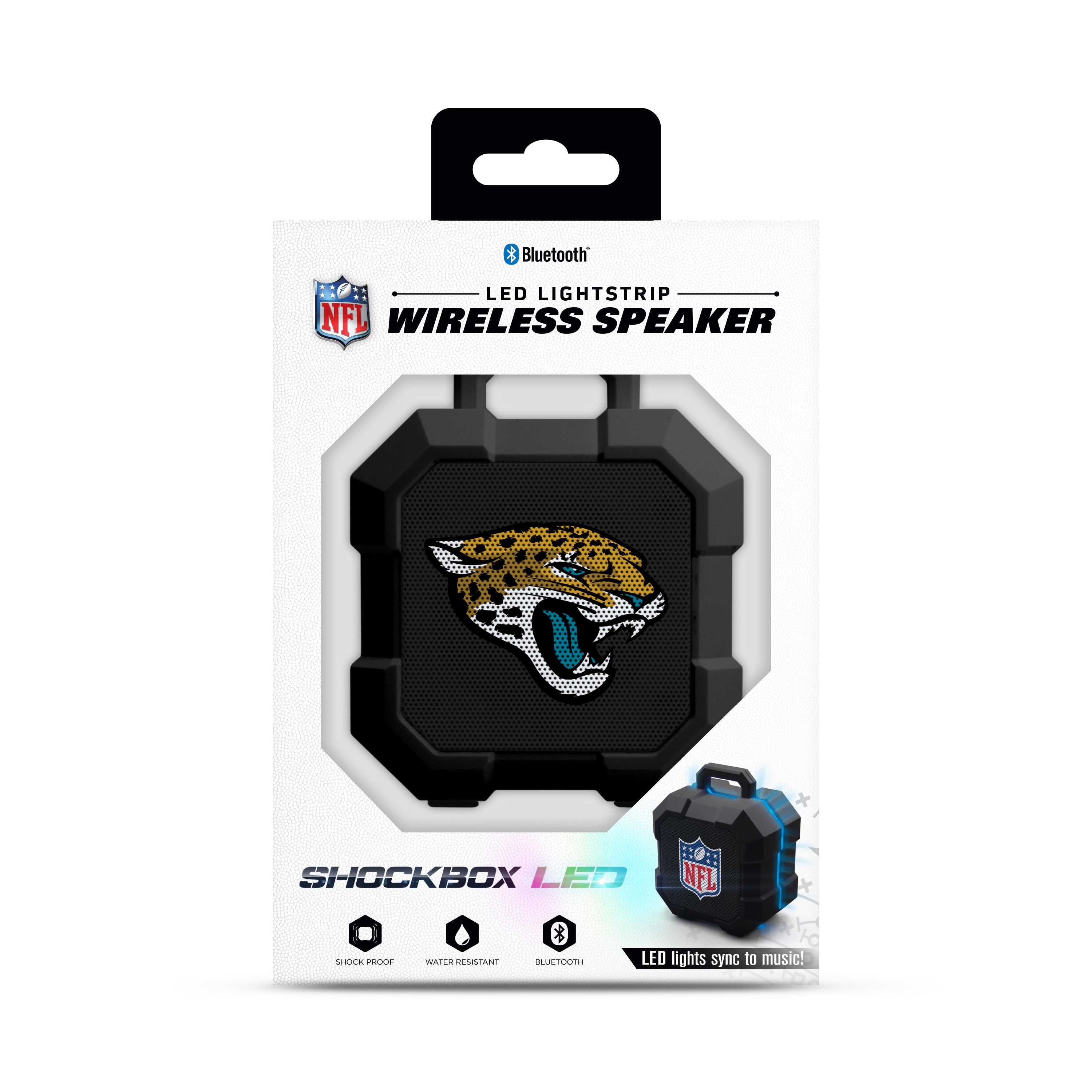 Jacksonville Jaguars NFL Shockbox Bluetooth Speaker