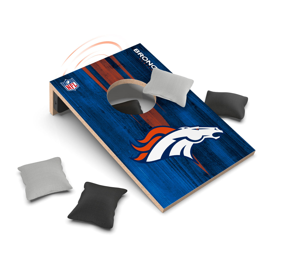 NFL Cornhole Game + Bluetooth Speaker