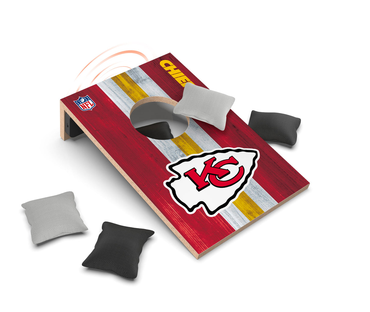 NFL Cornhole Game + Bluetooth Speaker