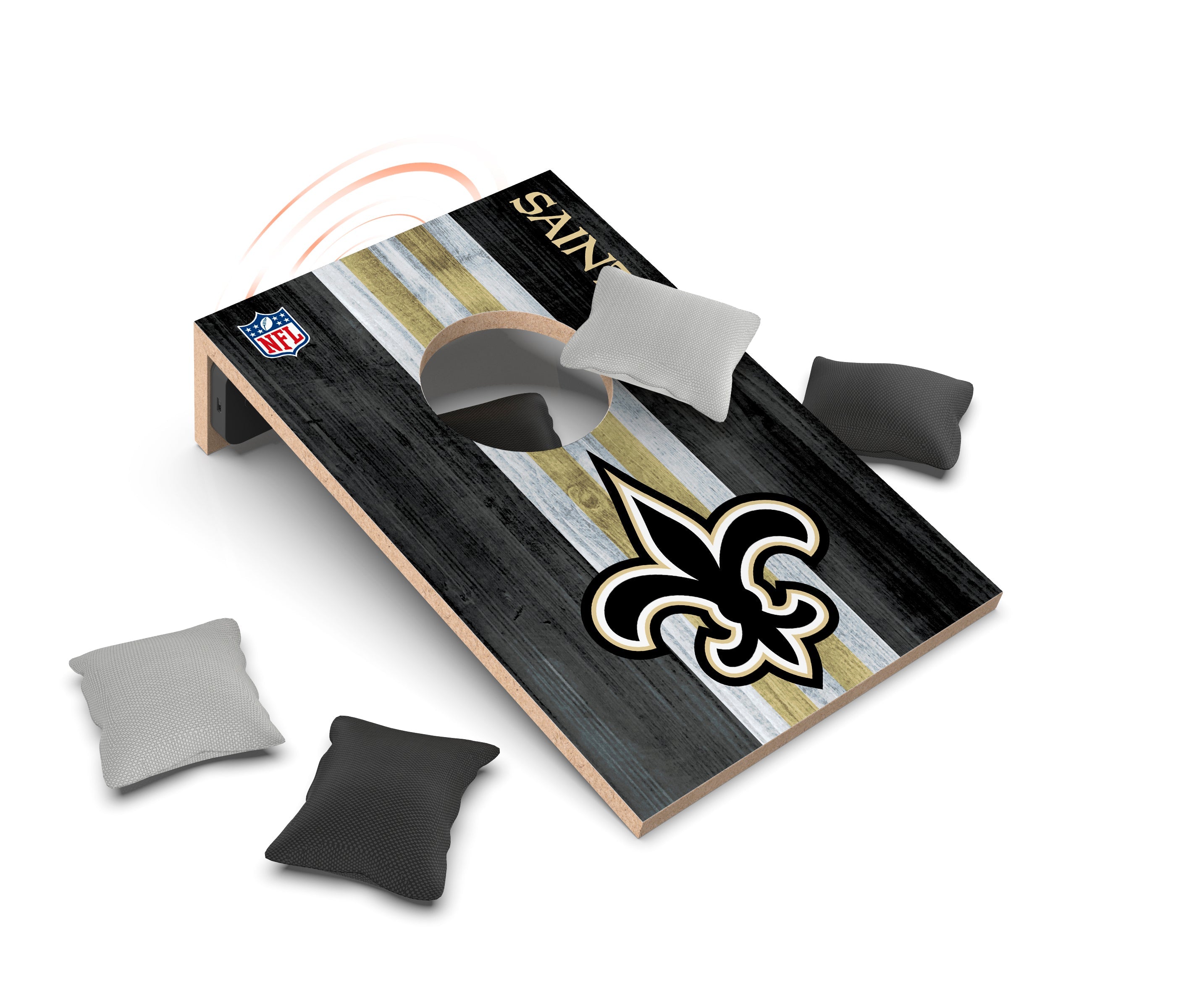NFL Cornhole Game + Bluetooth Speaker