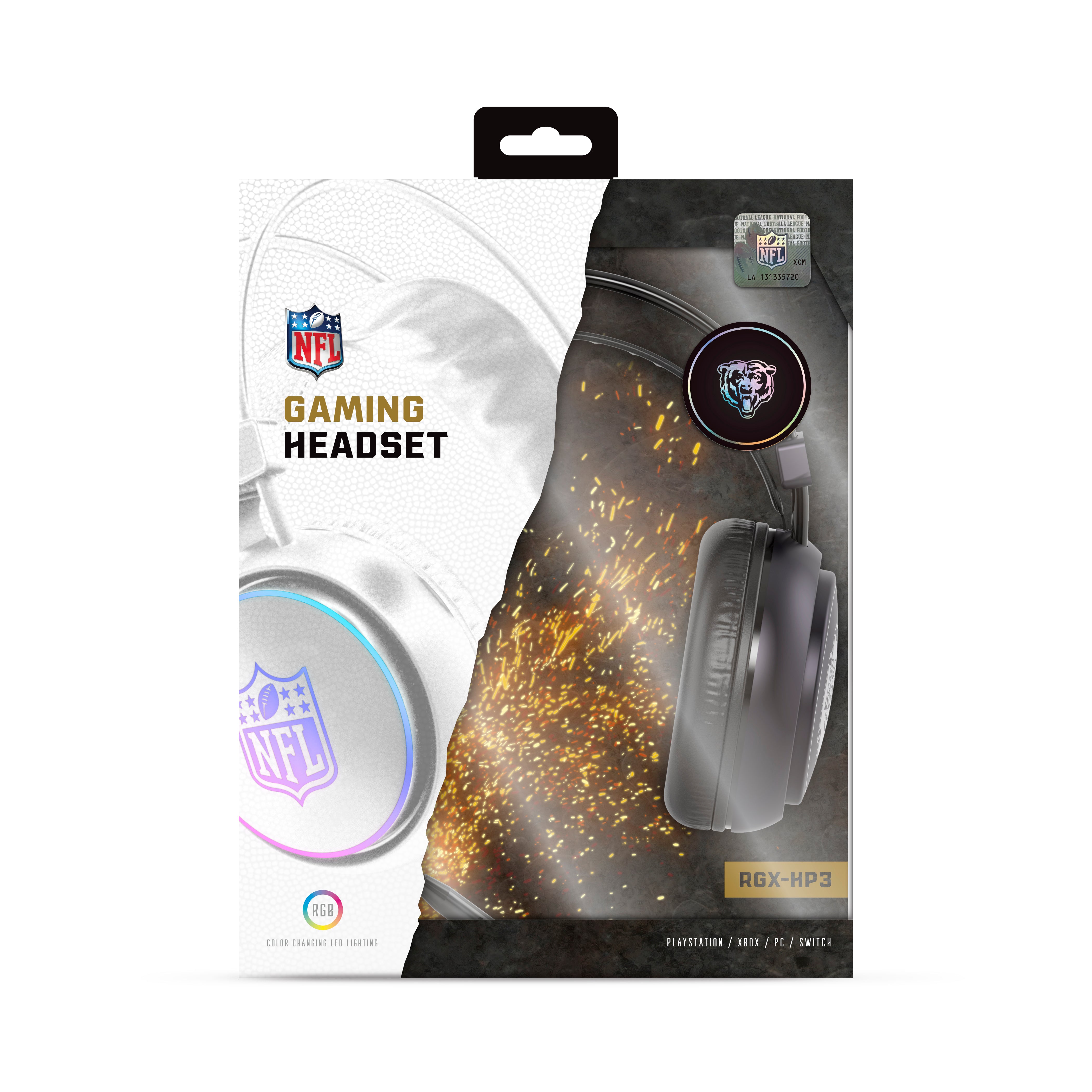 Chicago Bears NFL Gaming Headphones