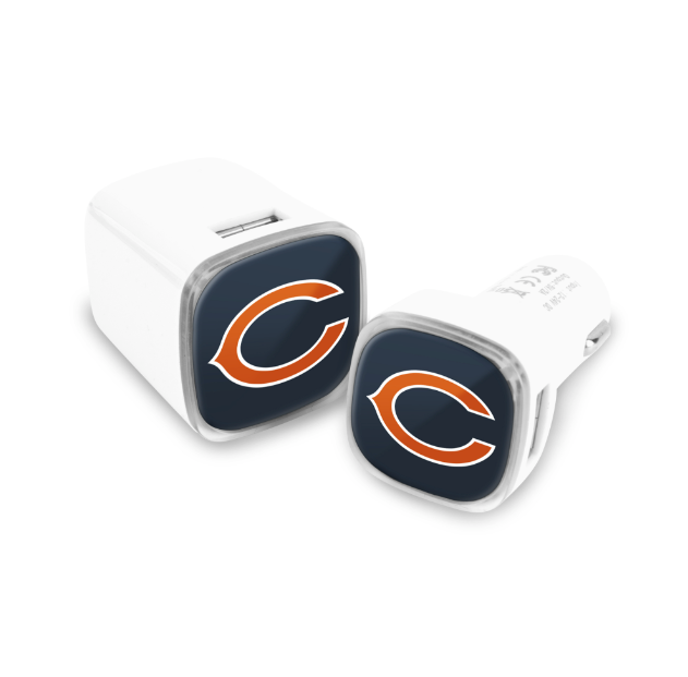 NFL 2 Pack Car + Wall Chargers