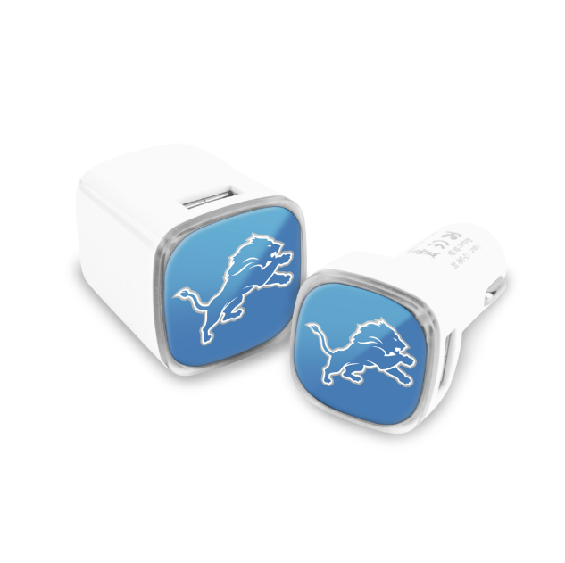 NFL 2 Pack Car + Wall Chargers