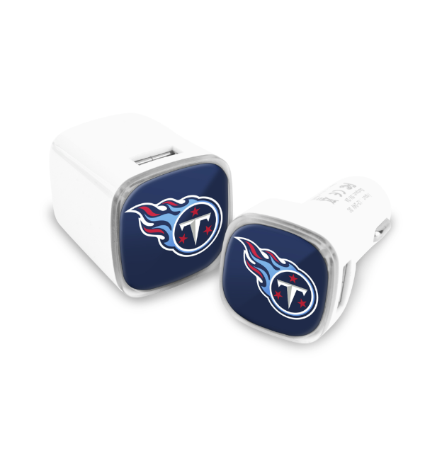 NFL 2 Pack Car + Wall Chargers