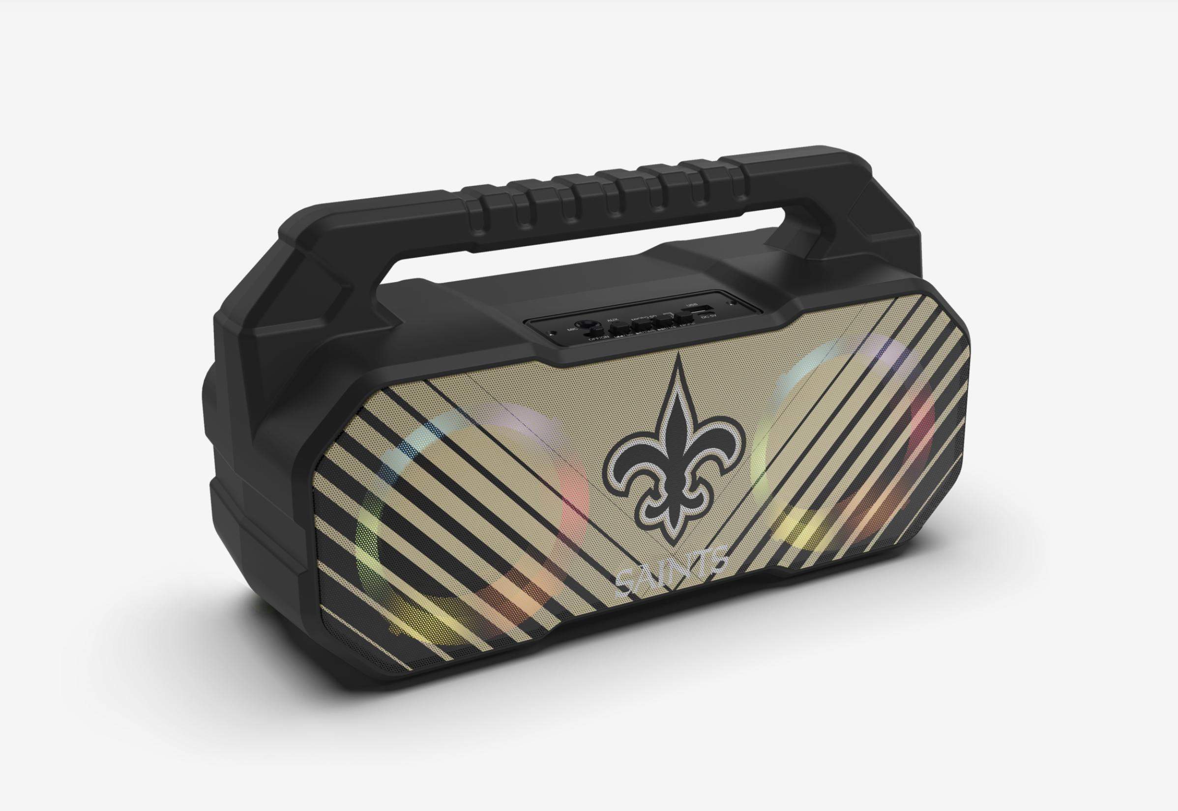 NFL Shockbox Bluetooth BOOMBOX Speaker with FM Radio