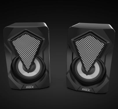 RGX Gaming Desktop Speakers