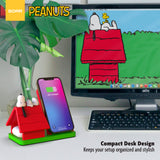 Peanuts Wireless Charging Station Red Dog House