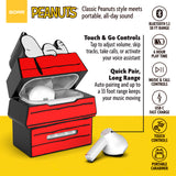 Peanuts True Wireless Earbuds with Protective Case Red Dog House