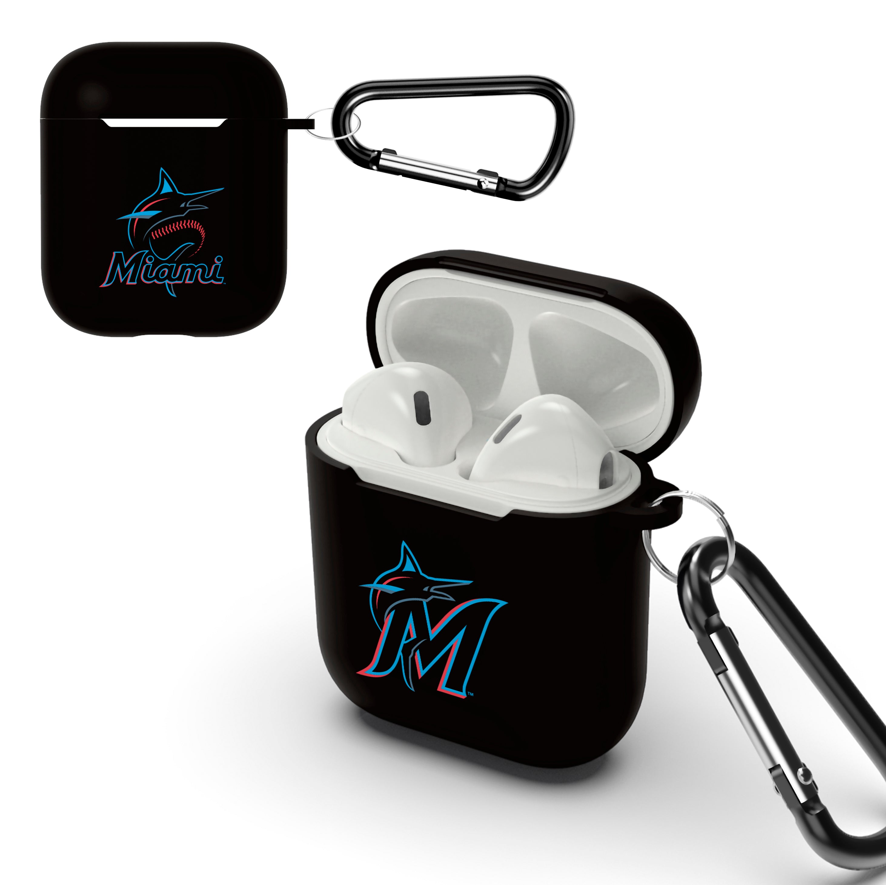 Miami Marlins MLB 2-Pack AirPod Cases