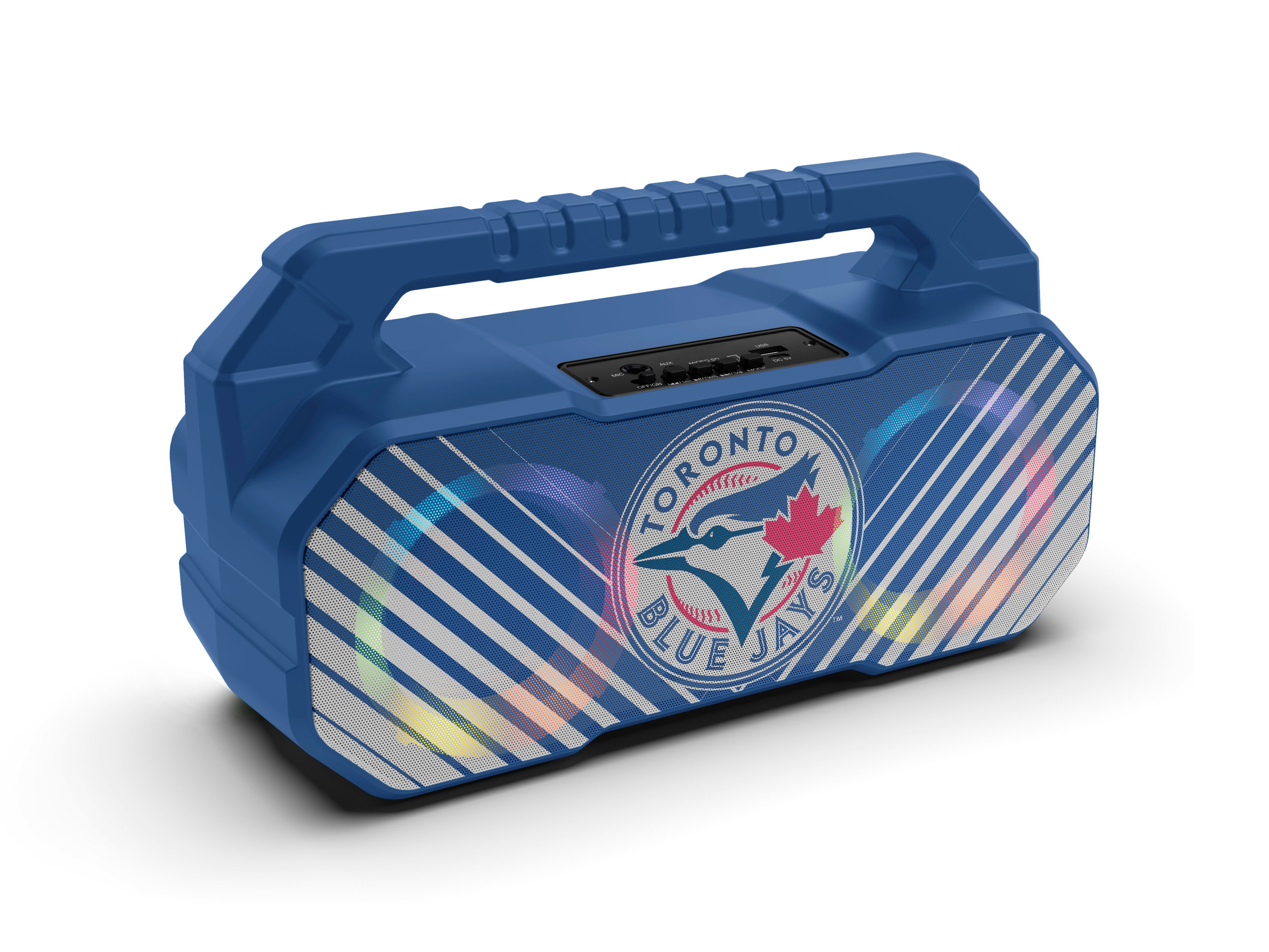 Toronto Blue Jays MLB Shockbox Bluetooth BOOMBOX Speaker with FM Radio