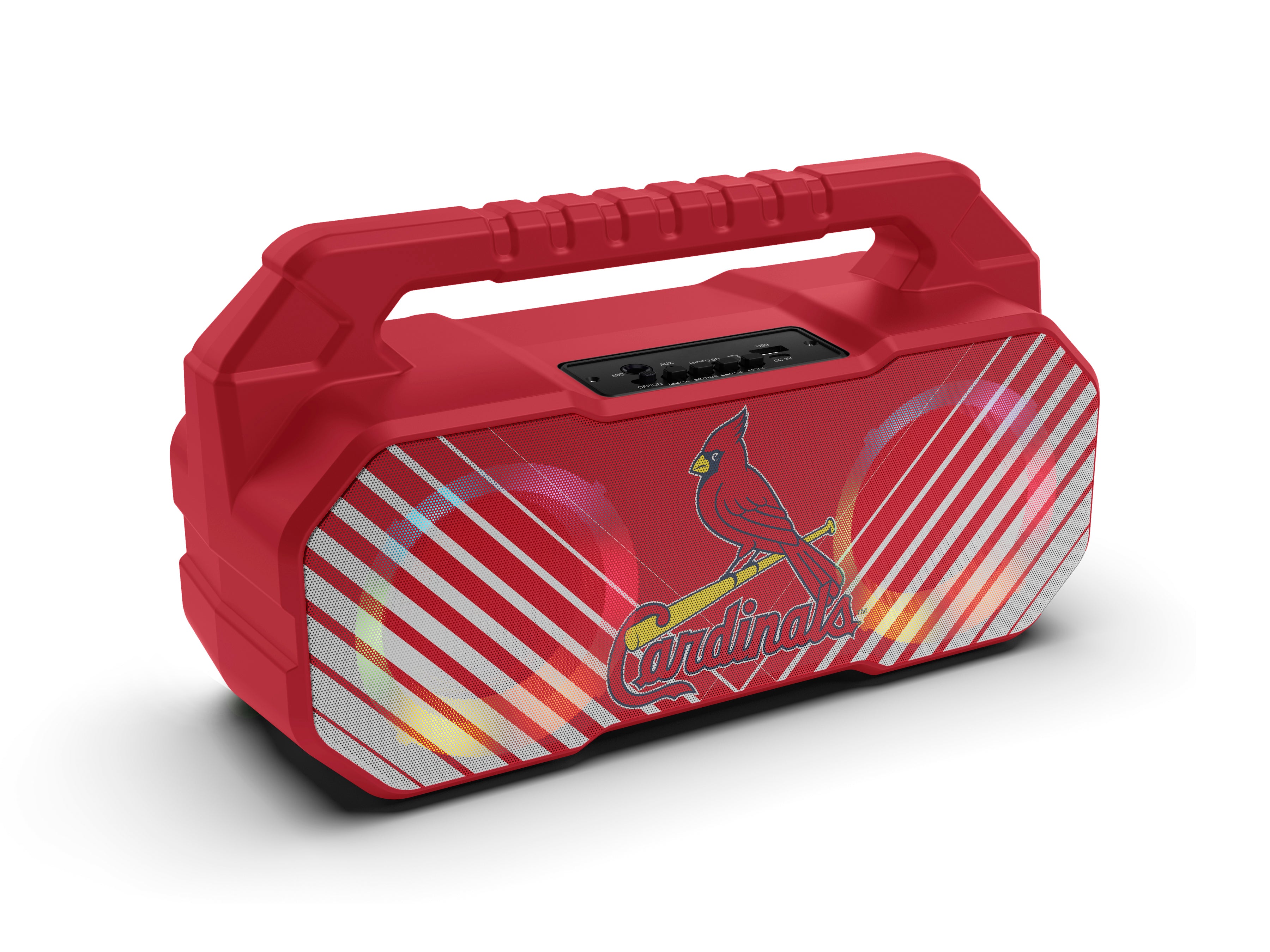 St. Louis Cardinals MLB Shockbox Bluetooth BOOMBOX Speaker with FM Radio