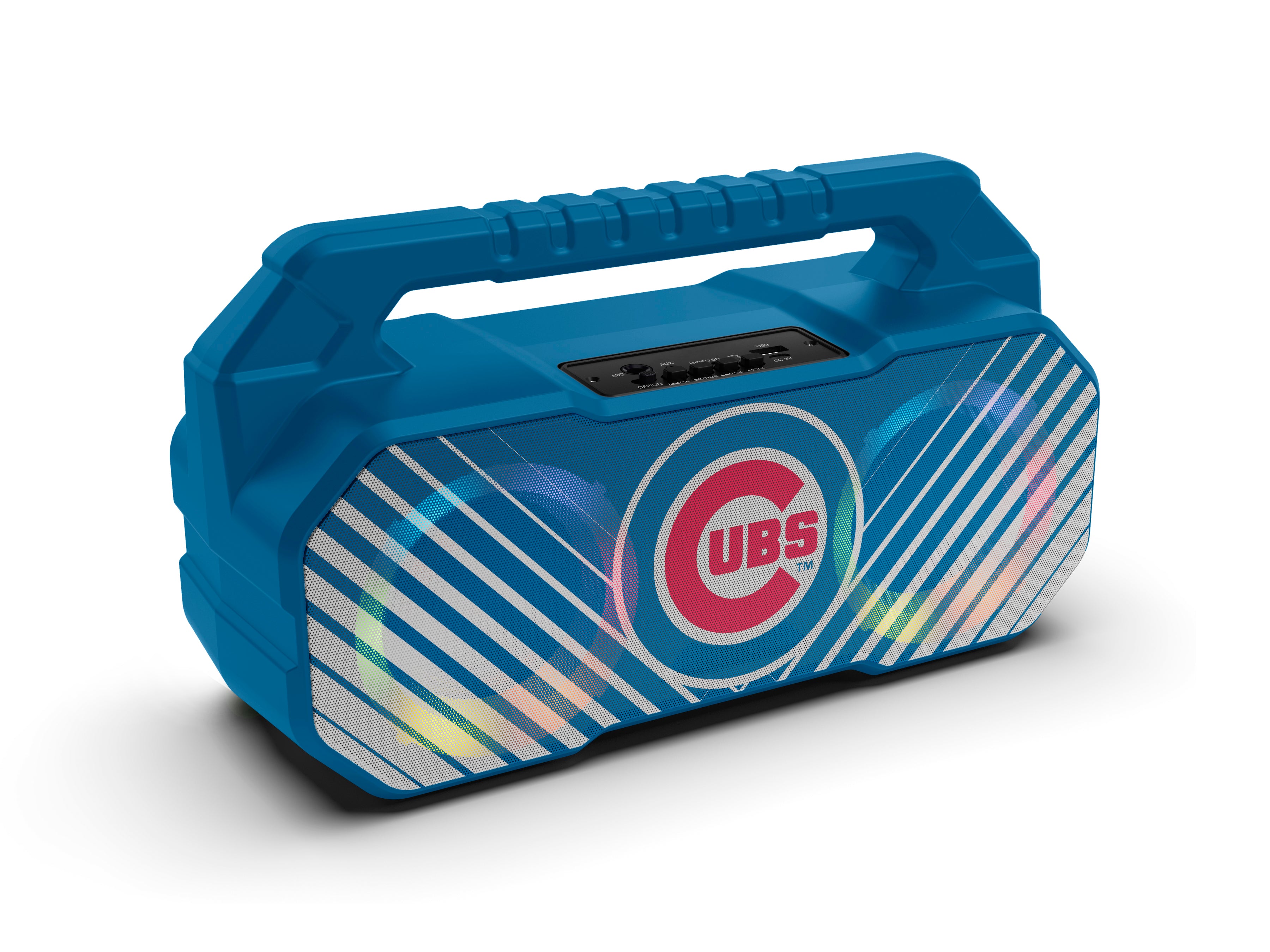 Chicago Cubs MLB Shockbox Bluetooth BOOMBOX Speaker with FM Radio