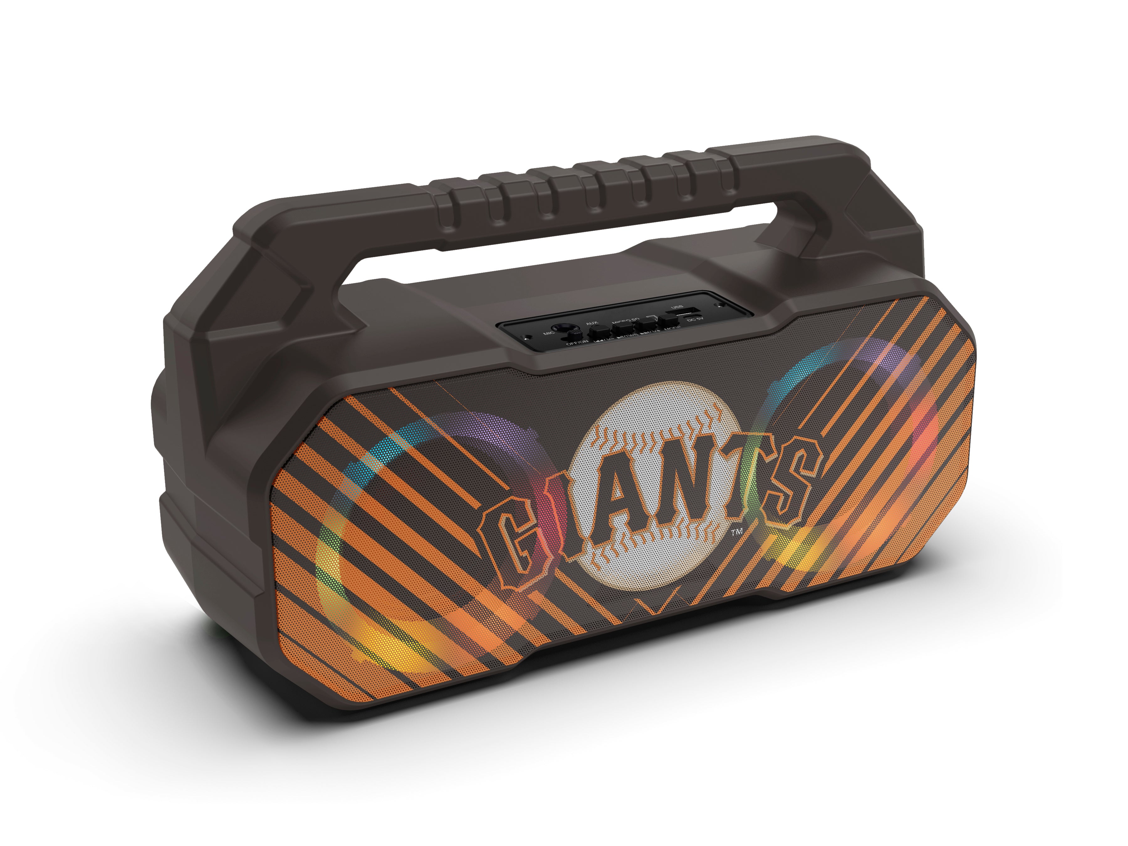 San Francisco Giants MLB Shockbox Bluetooth BOOMBOX Speaker with FM Radio