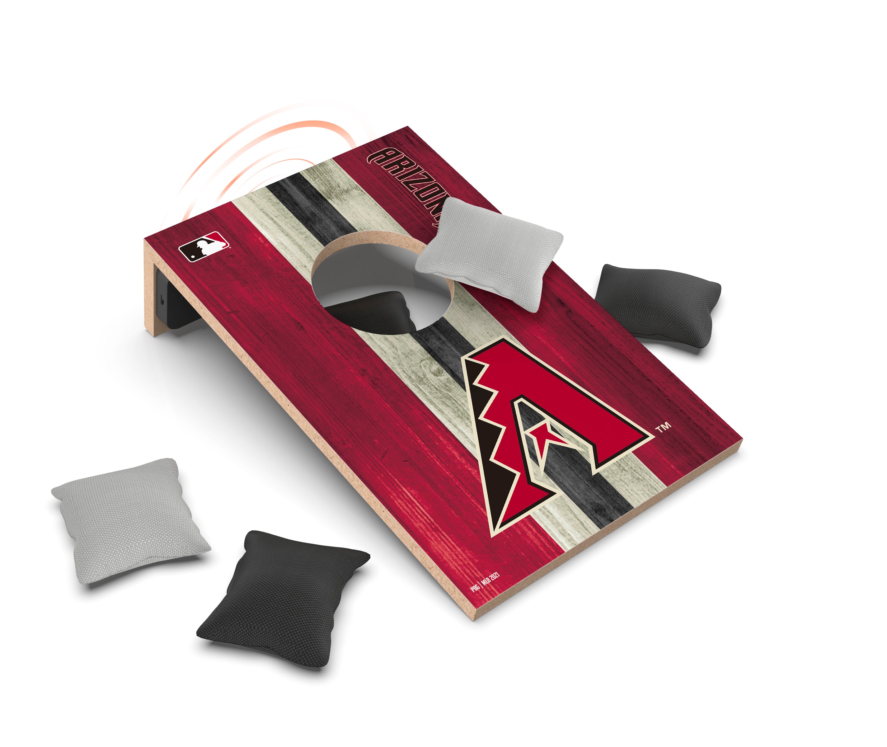 MLB Cornhole Game + Bluetooth Speaker