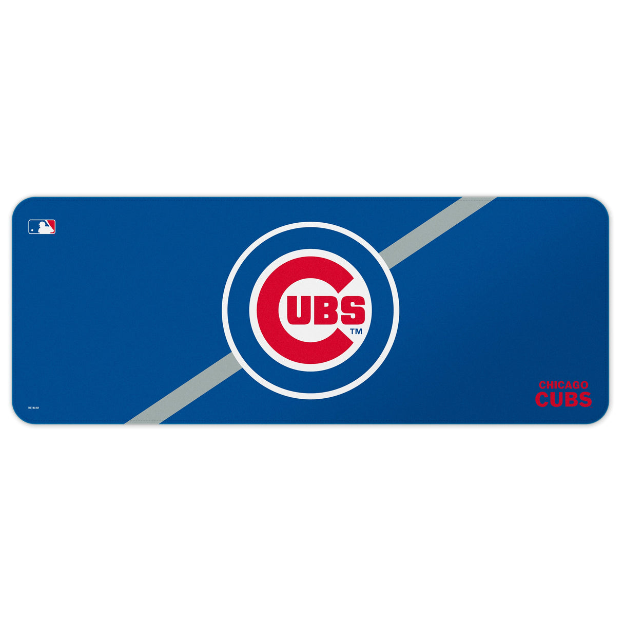 Chicago Cubs MLB Team Stripe Desk Mat