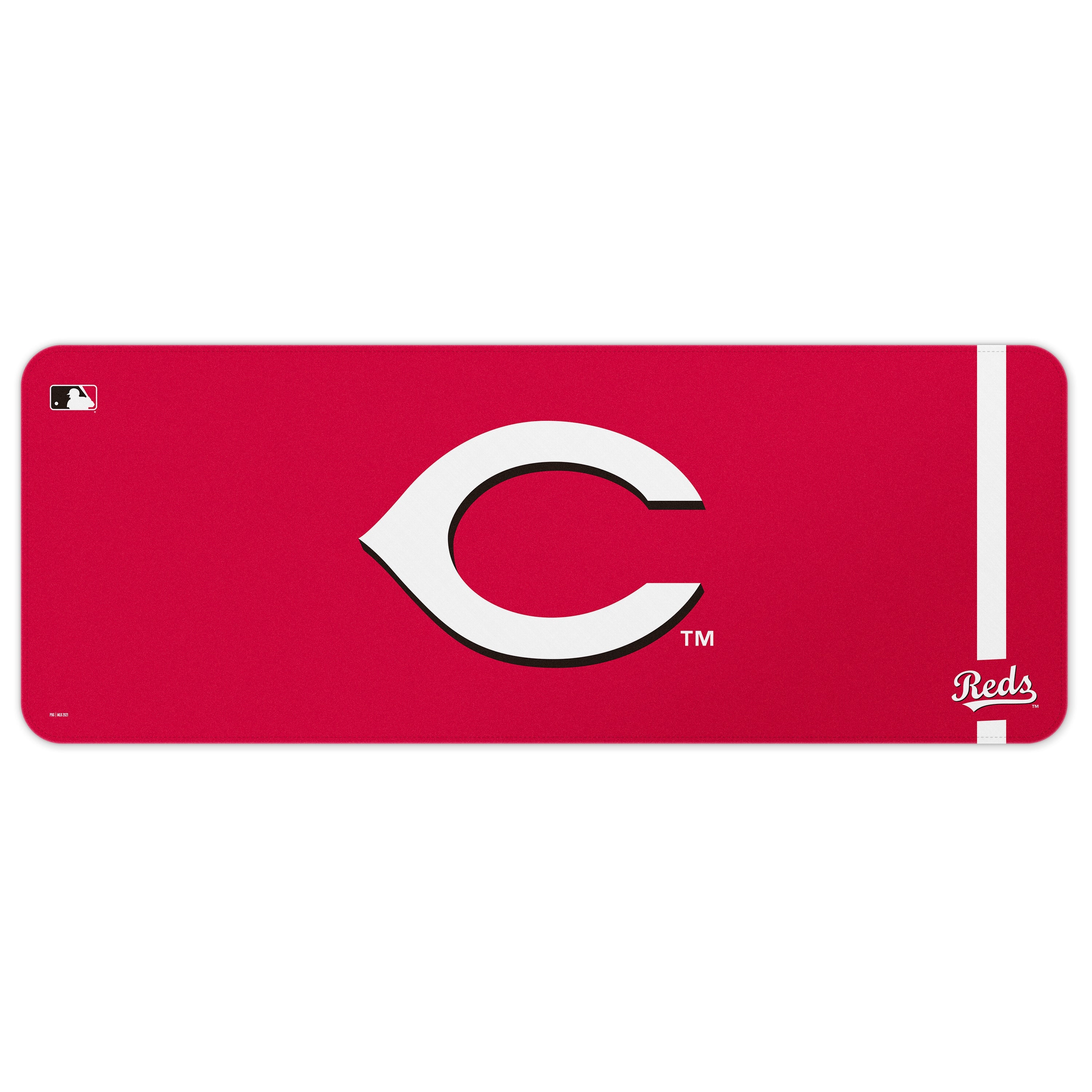 Cincinnati Reds MLB Team Stripe Desk Mat