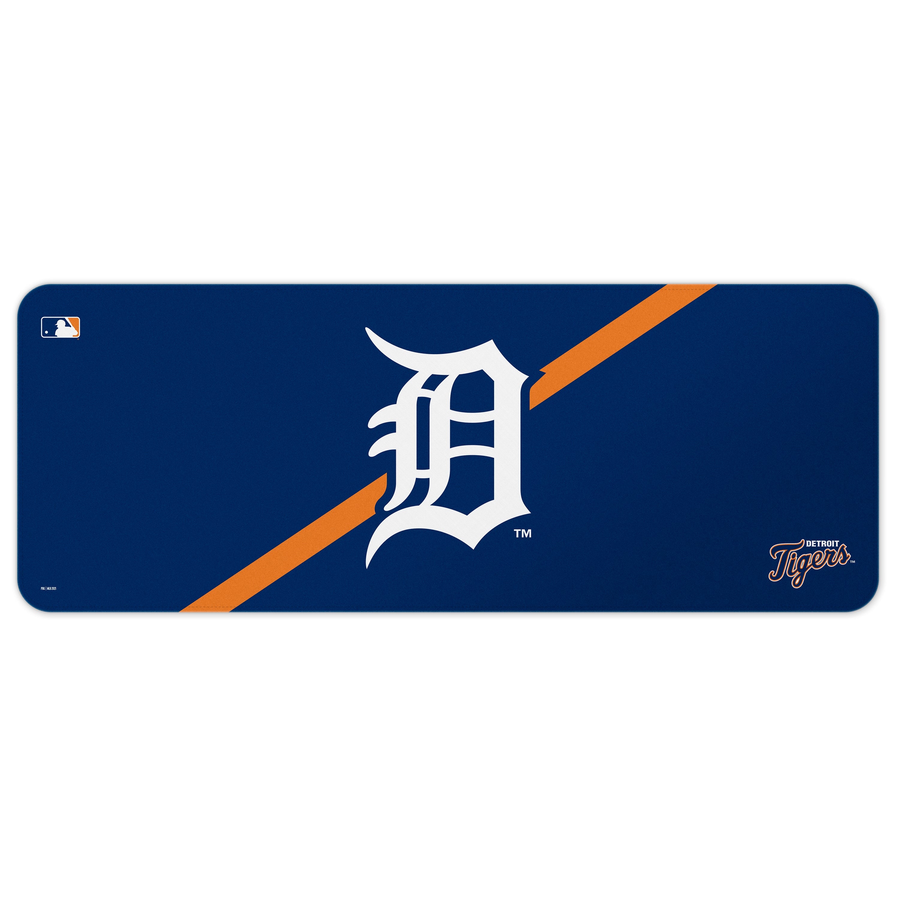 Detroit Tigers MLB Team Stripe Desk Mat