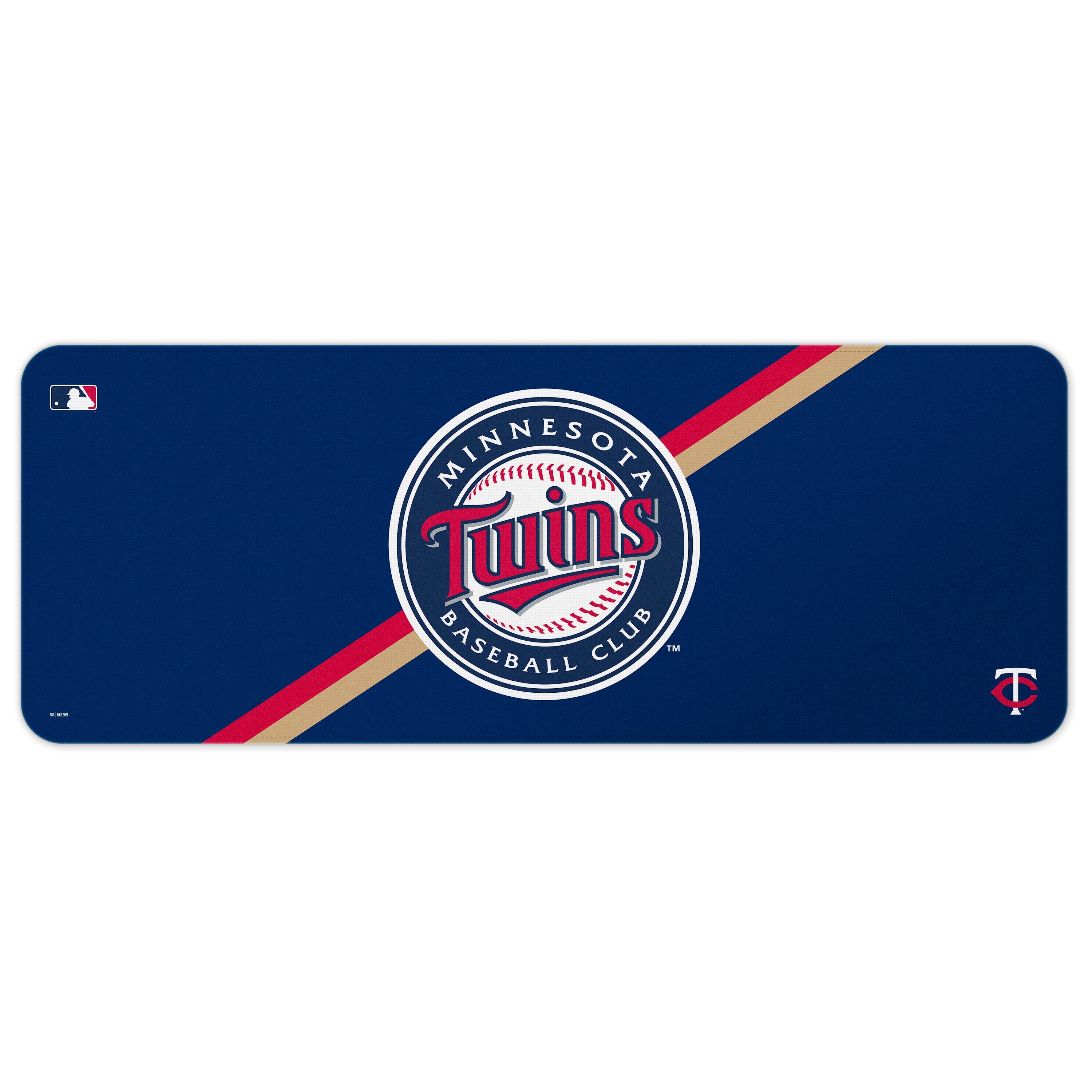 Minnesota Twins MLB Team Stripe Desk Mat