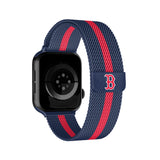MLB Striped Metallic Watch Band (42mm)