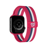 MLB Striped Metallic Watch Band (42mm)