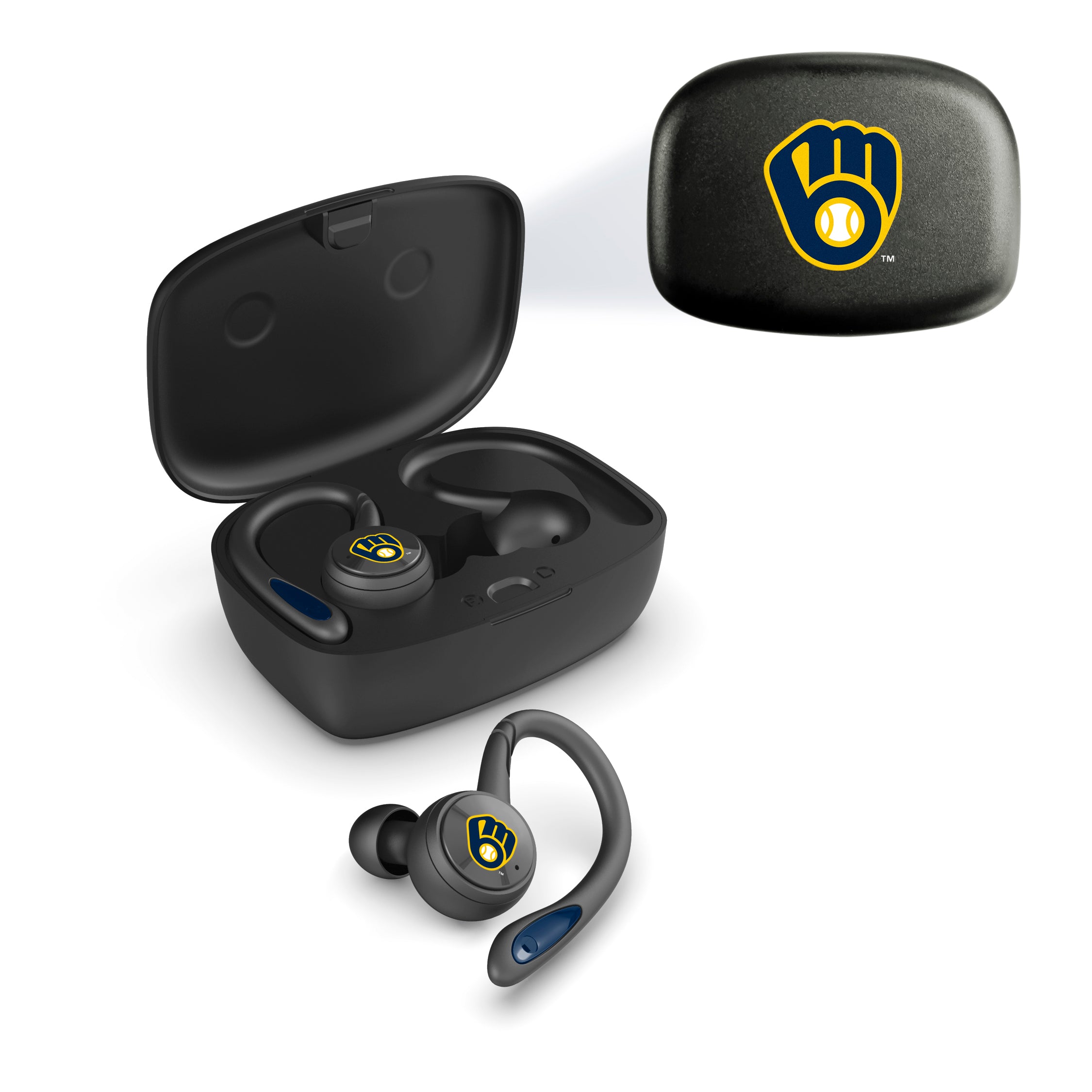 Milwaukee Brewers MLB Sport True Wireless Earbuds