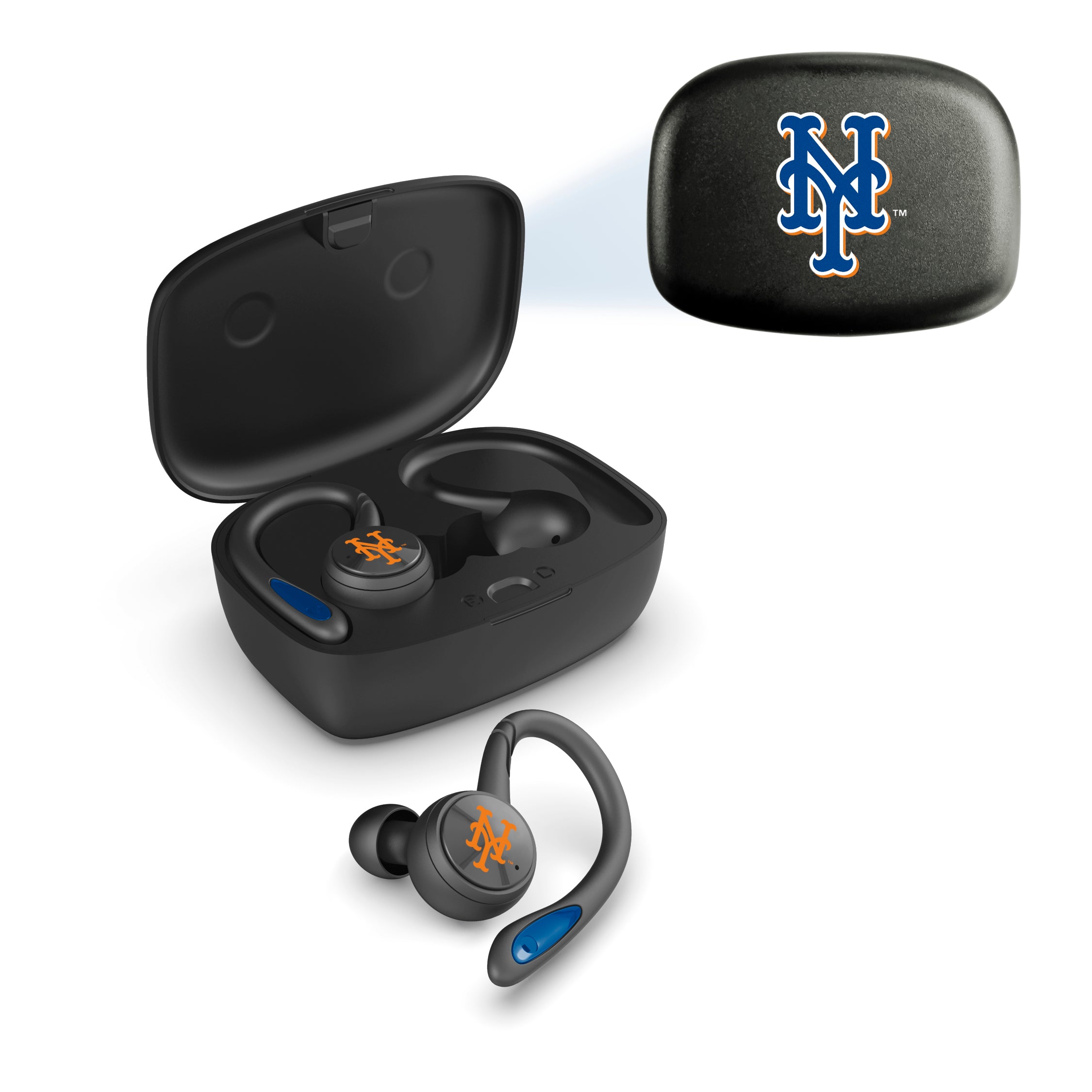 New York Mets MLB Sport True Wireless Earbuds