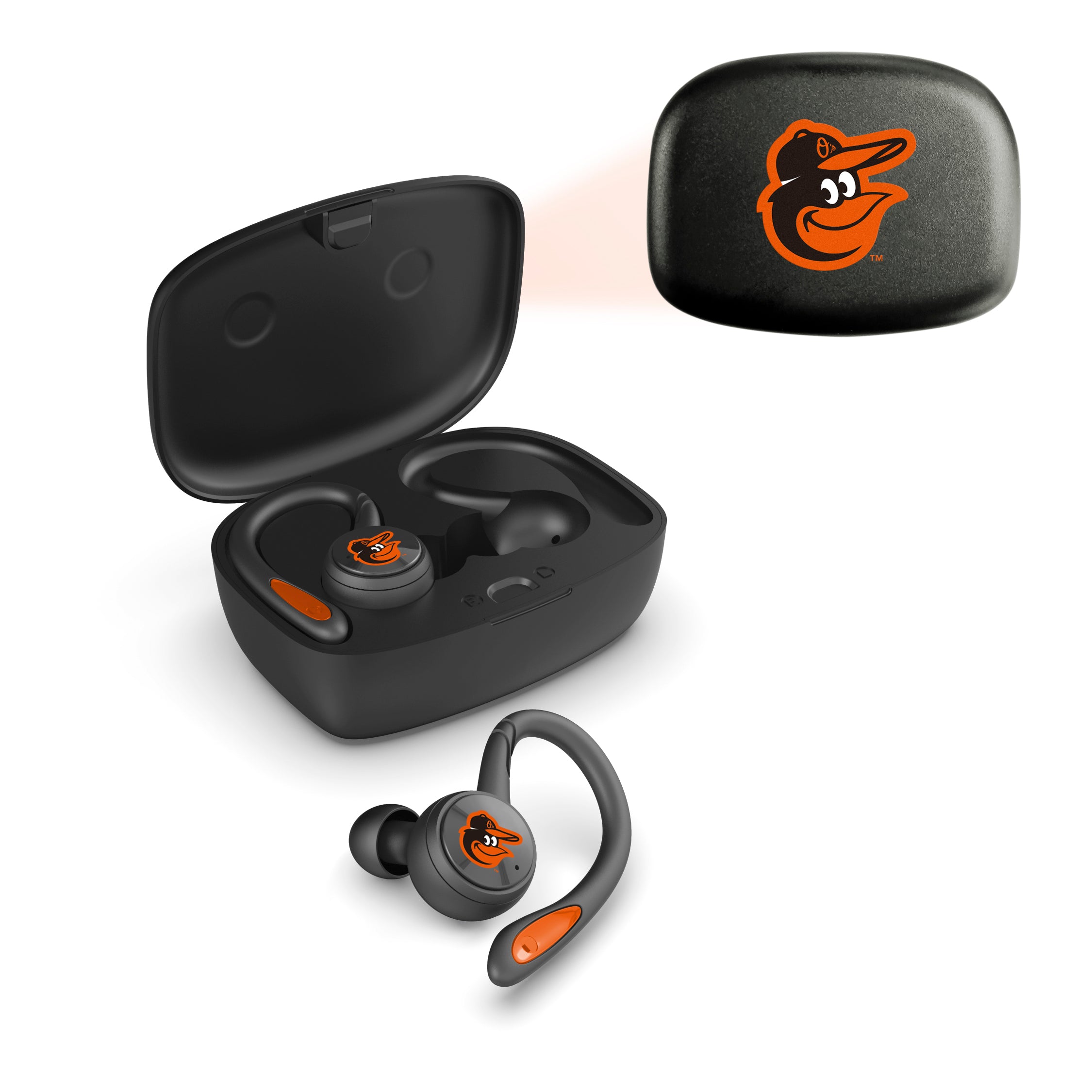 Baltimore Orioles MLB Sport True Wireless Earbuds