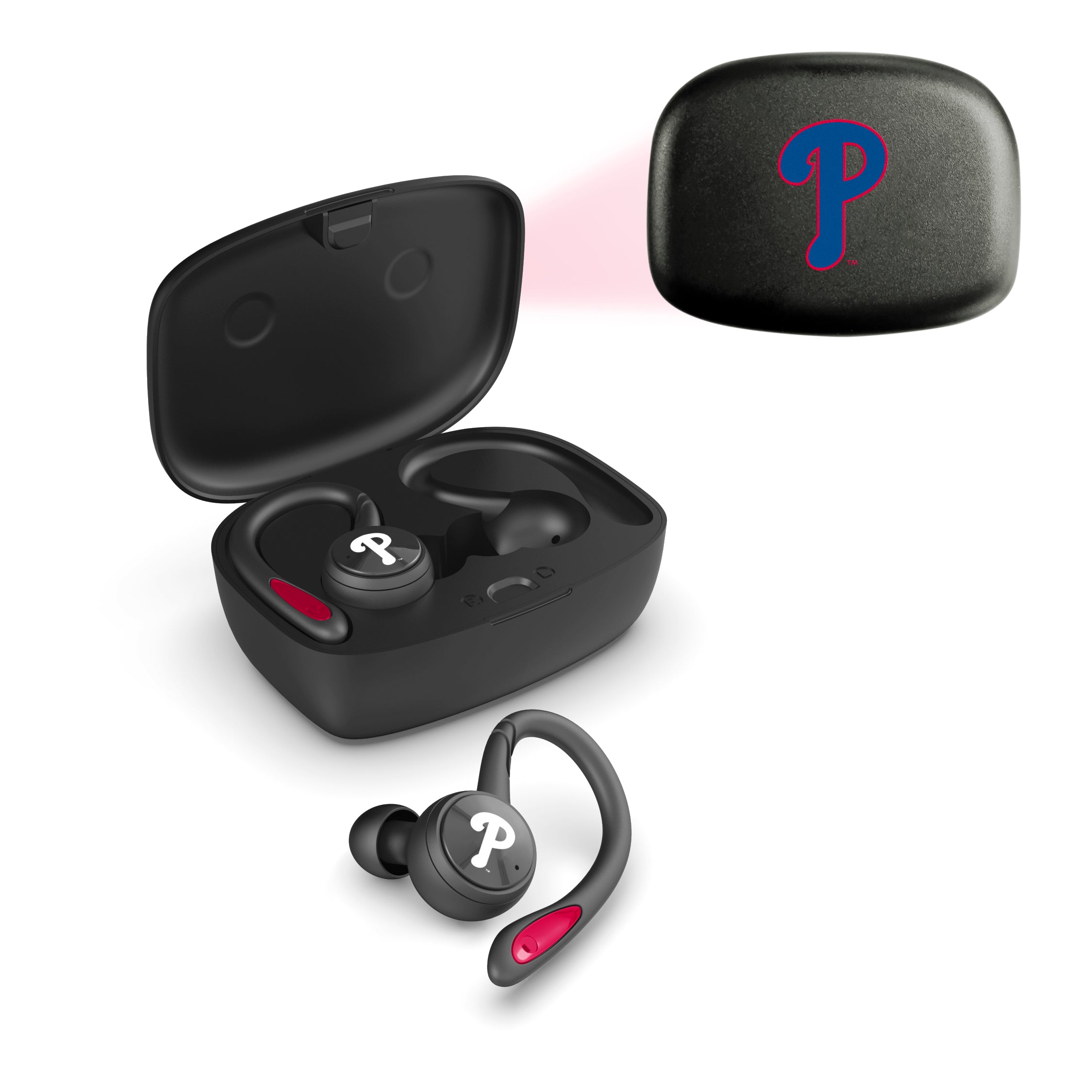 Philadelphia Phillies MLB Sport True Wireless Earbuds