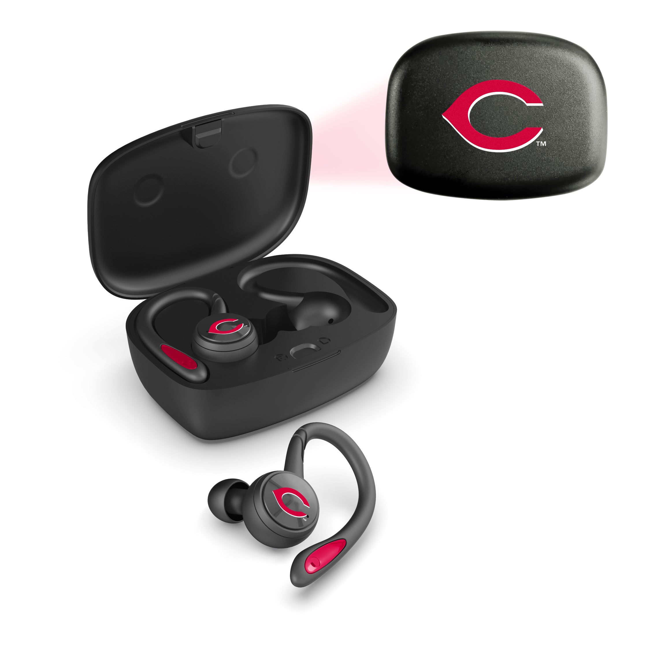 Cincinnati Reds MLB Sport True Wireless Earbuds