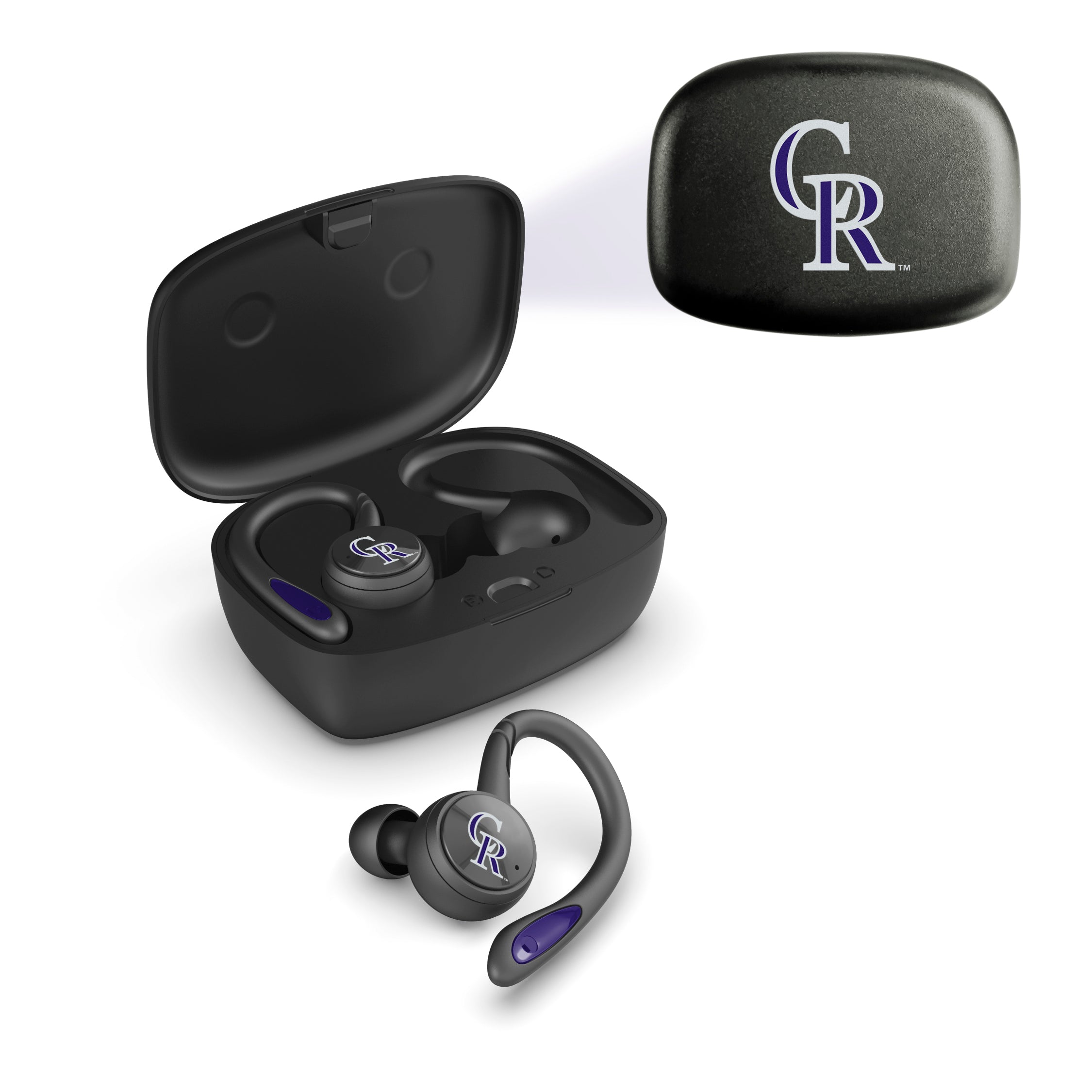 Colorado Rockies MLB Sport True Wireless Earbuds