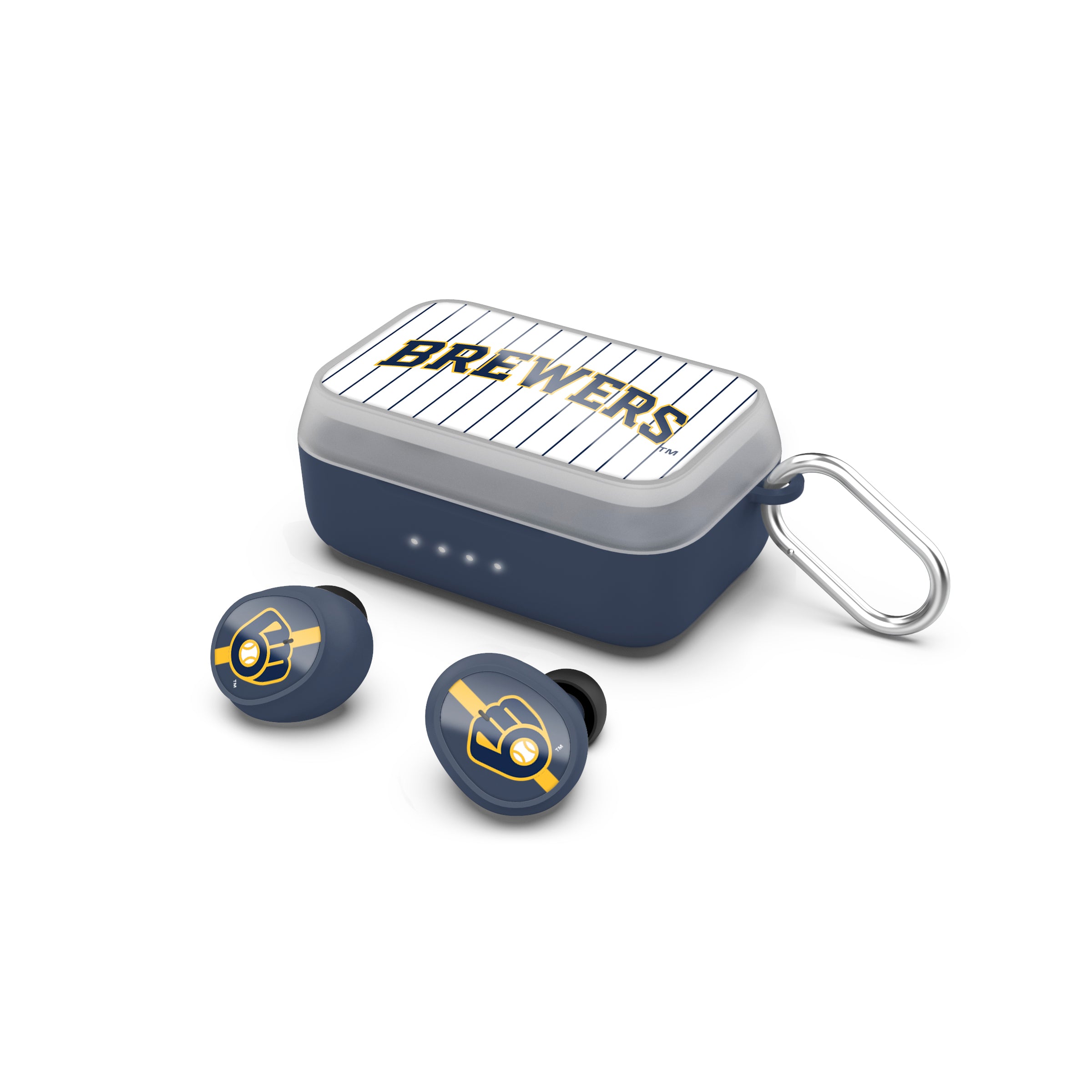 Milwaukee Brewers MLB Wireless Sports Earbuds